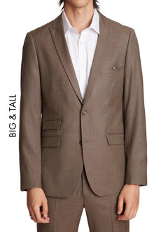  Big & Tall Ashton Peak Jacket - Dark Khaki Shark