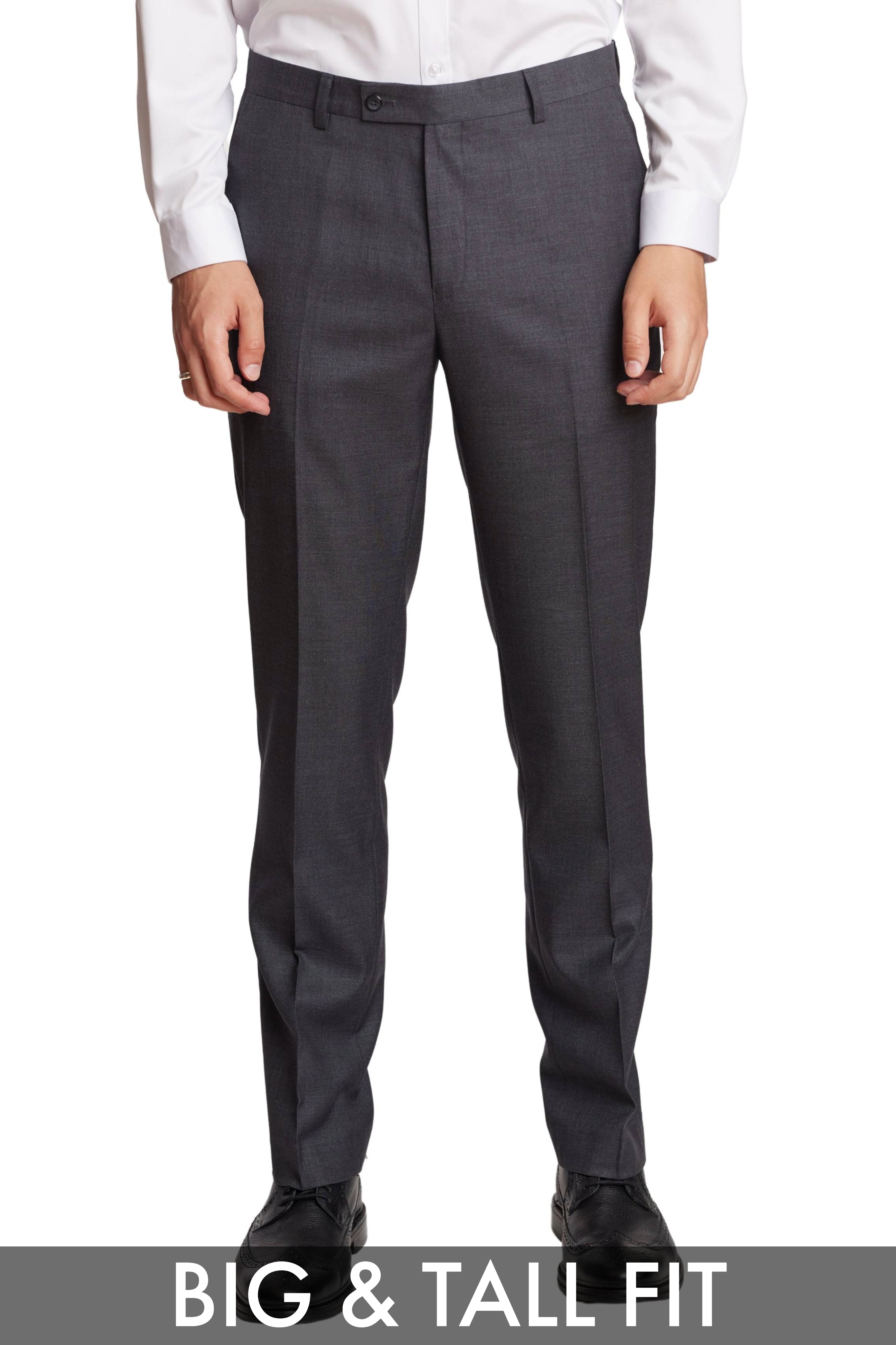 Big & Tall Downing Pants - Charcoal Shark