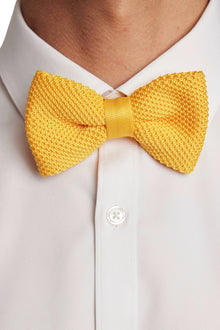  Bradley Knit Bow Tie - Canary