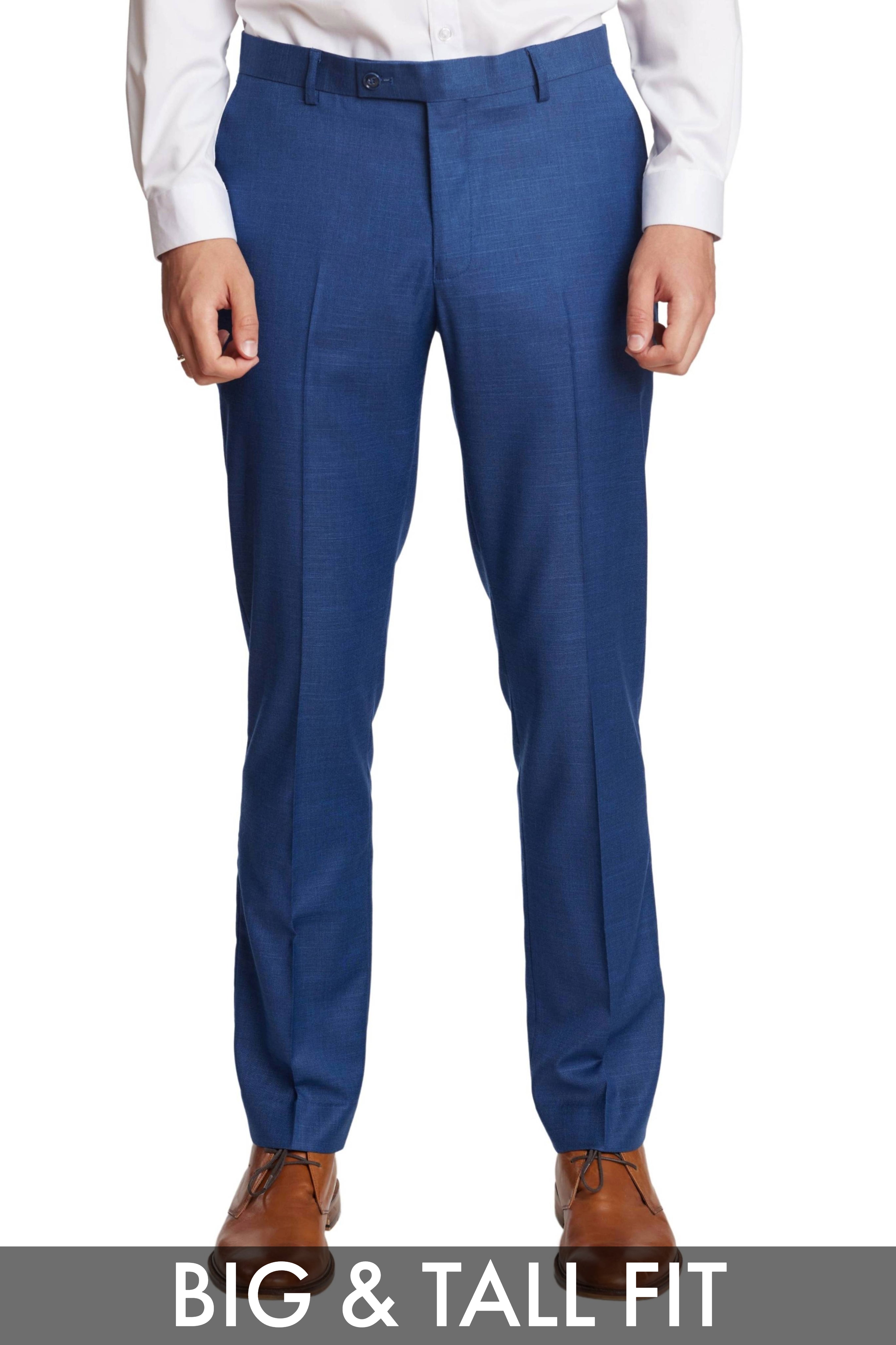 Big & Tall Downing Pants - Dark Blue Shark