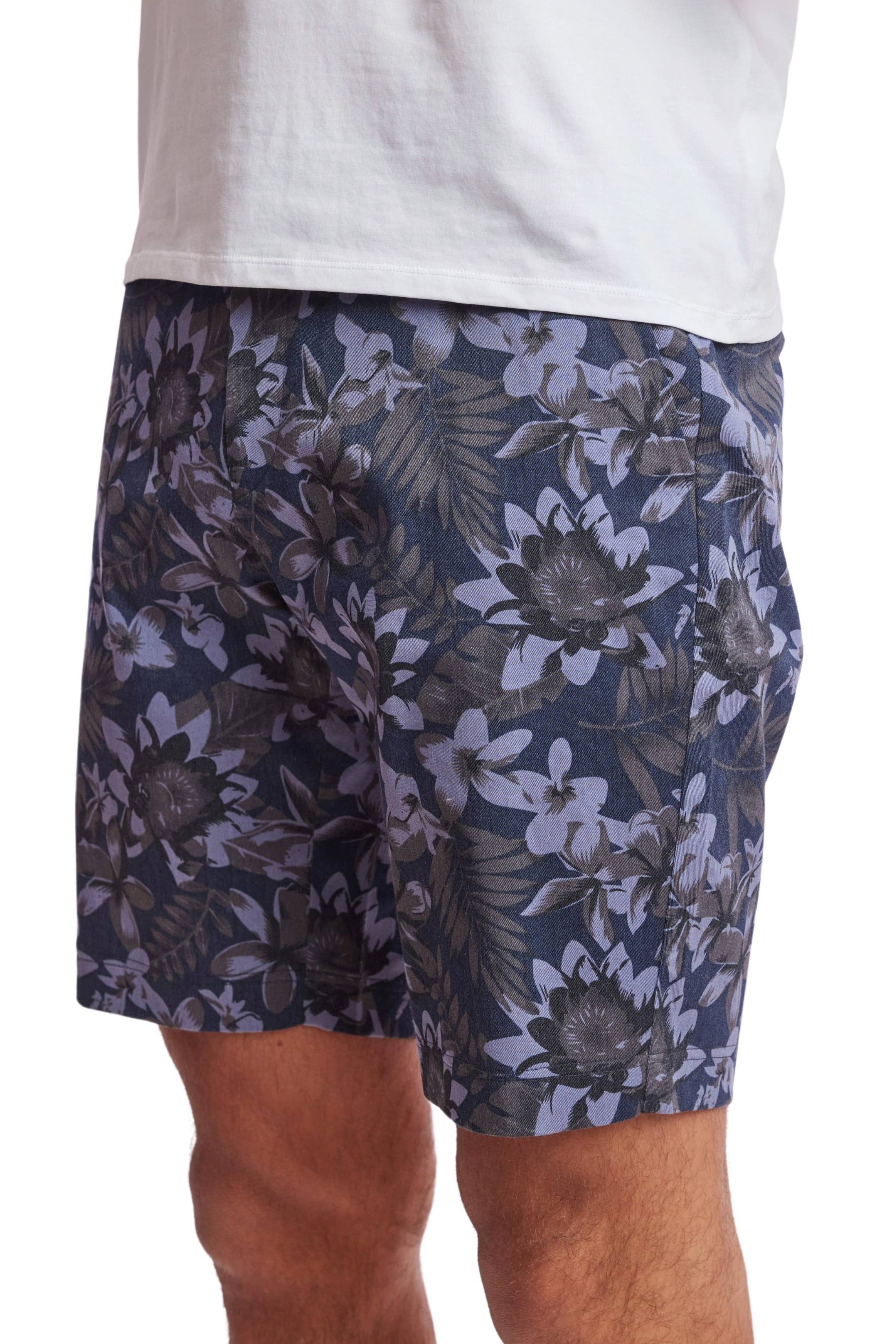 Felix Denim Shorts - slim - Light Blue Floral