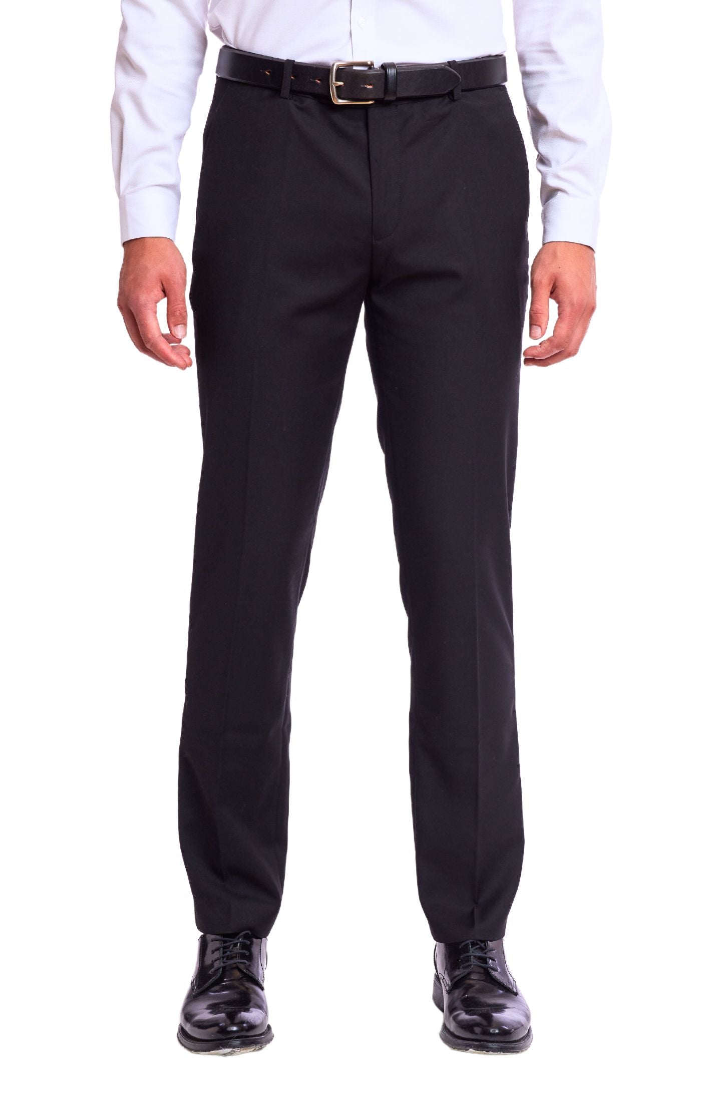 black dress shirt and gray pants Sloane Tuxedo Pants - Slim - Black