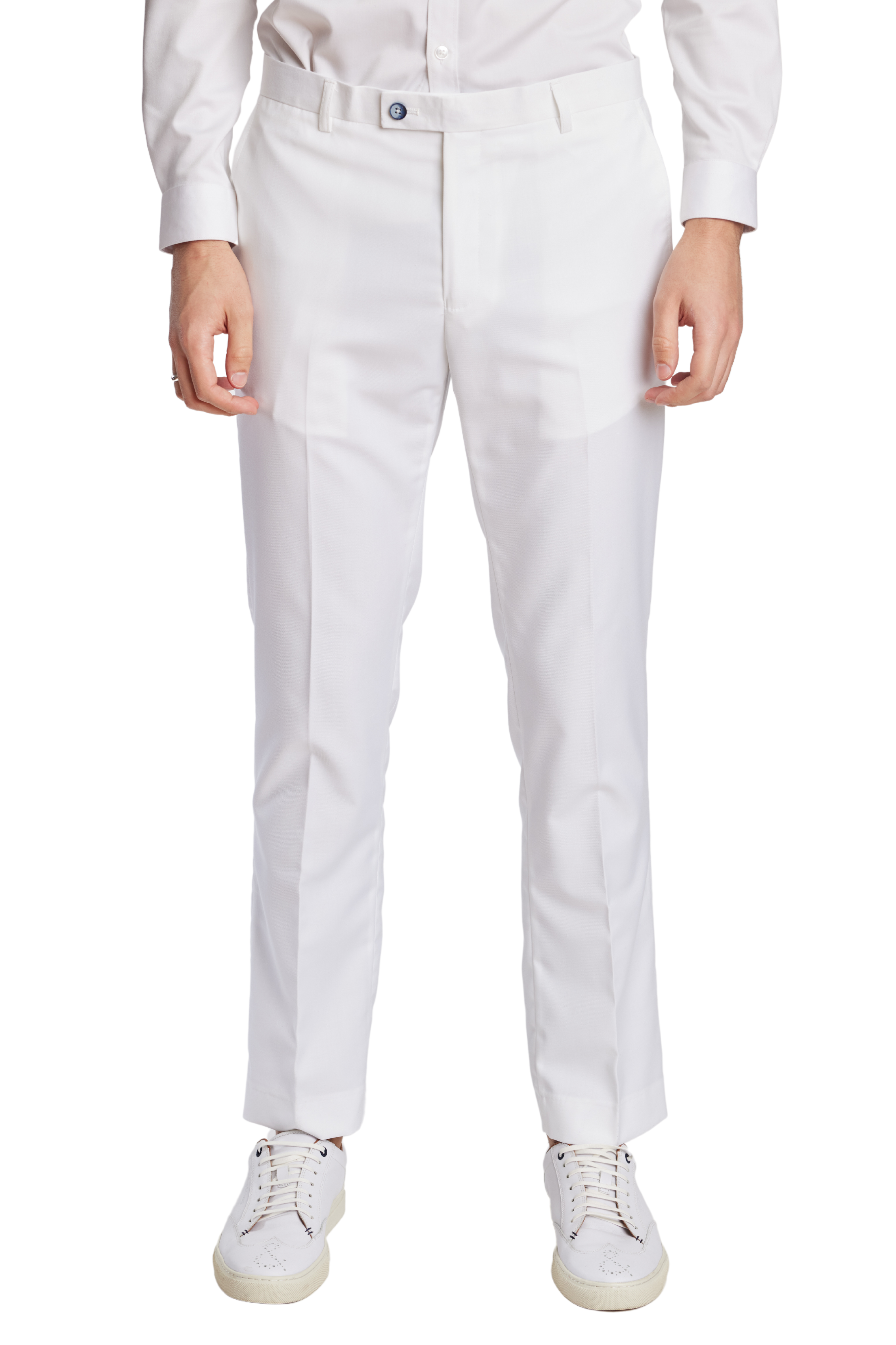 downing pants - slim - new white