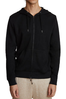  Weekend Super Soft Zip Hoody Sweatshirt - Black