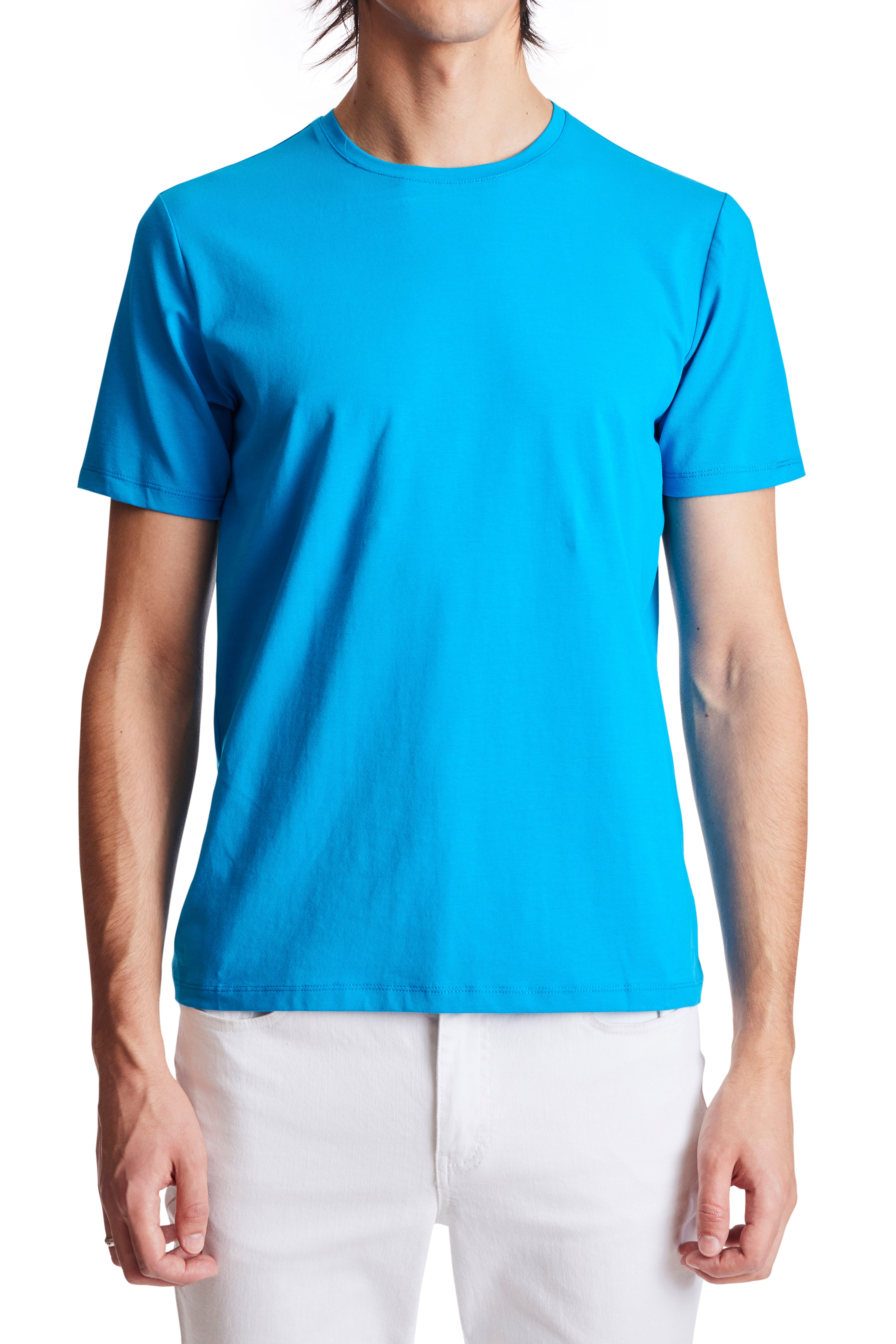 Lucas Crew T - Azure