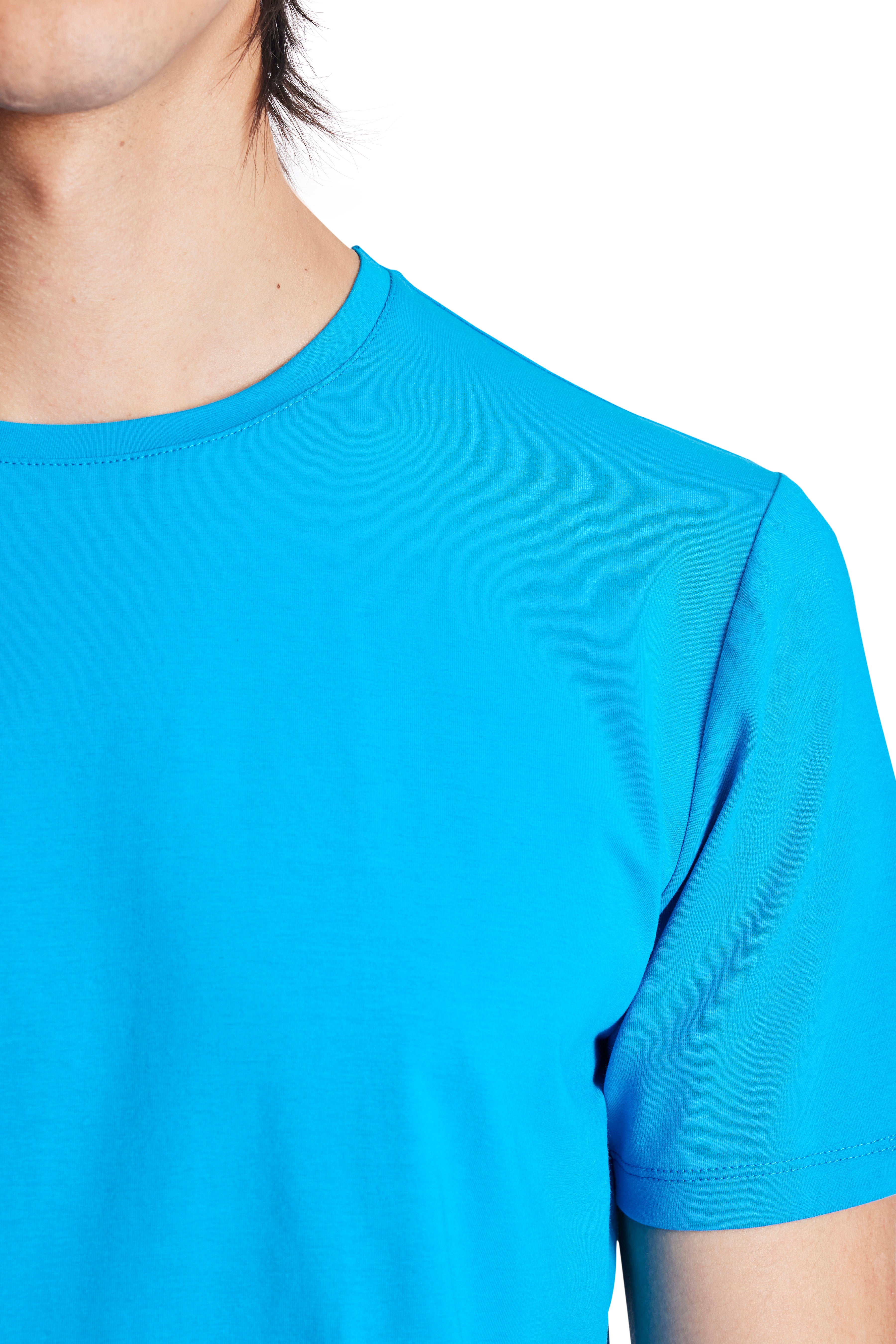 Lucas Crew T - Azure