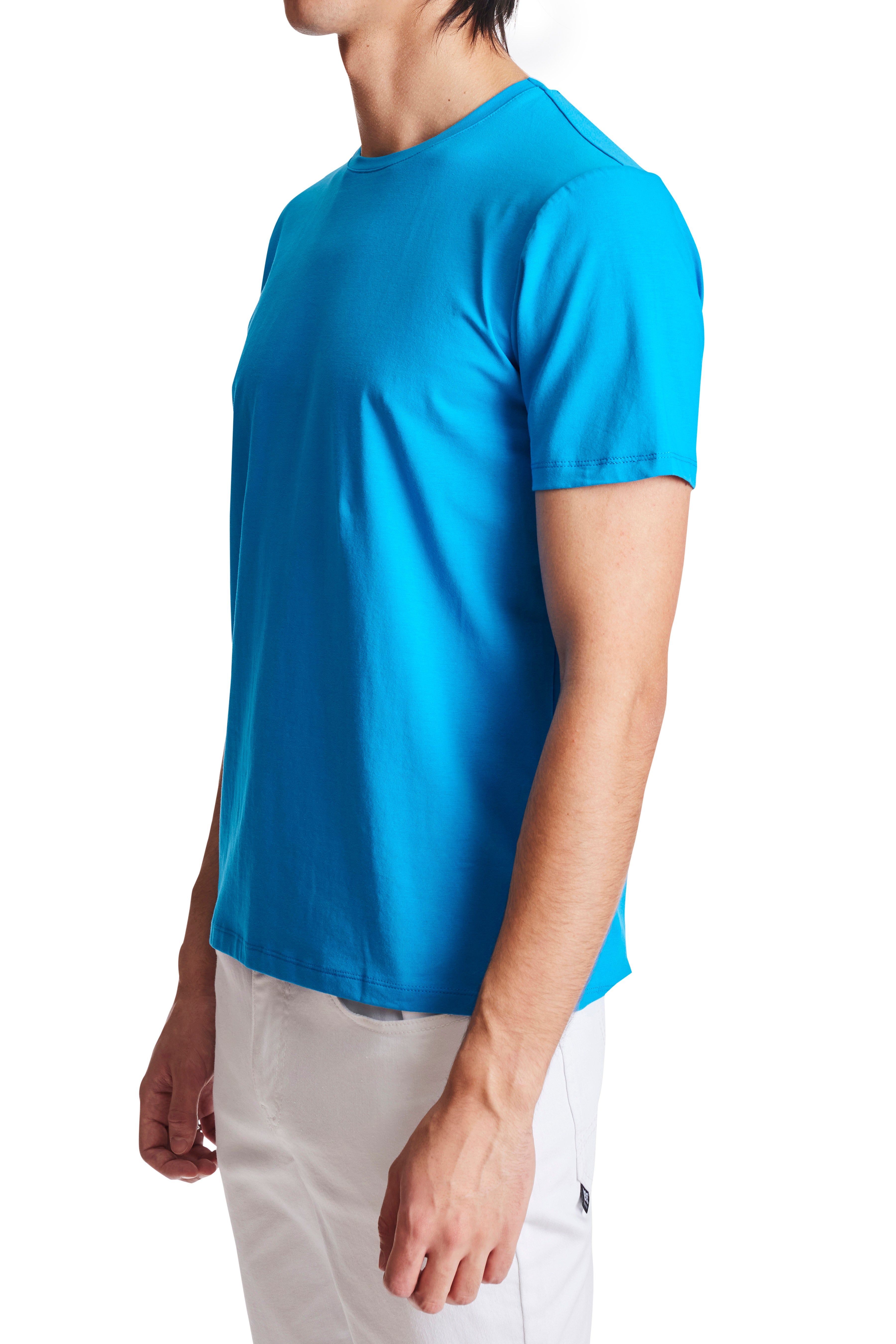 Lucas Crew T - Azure