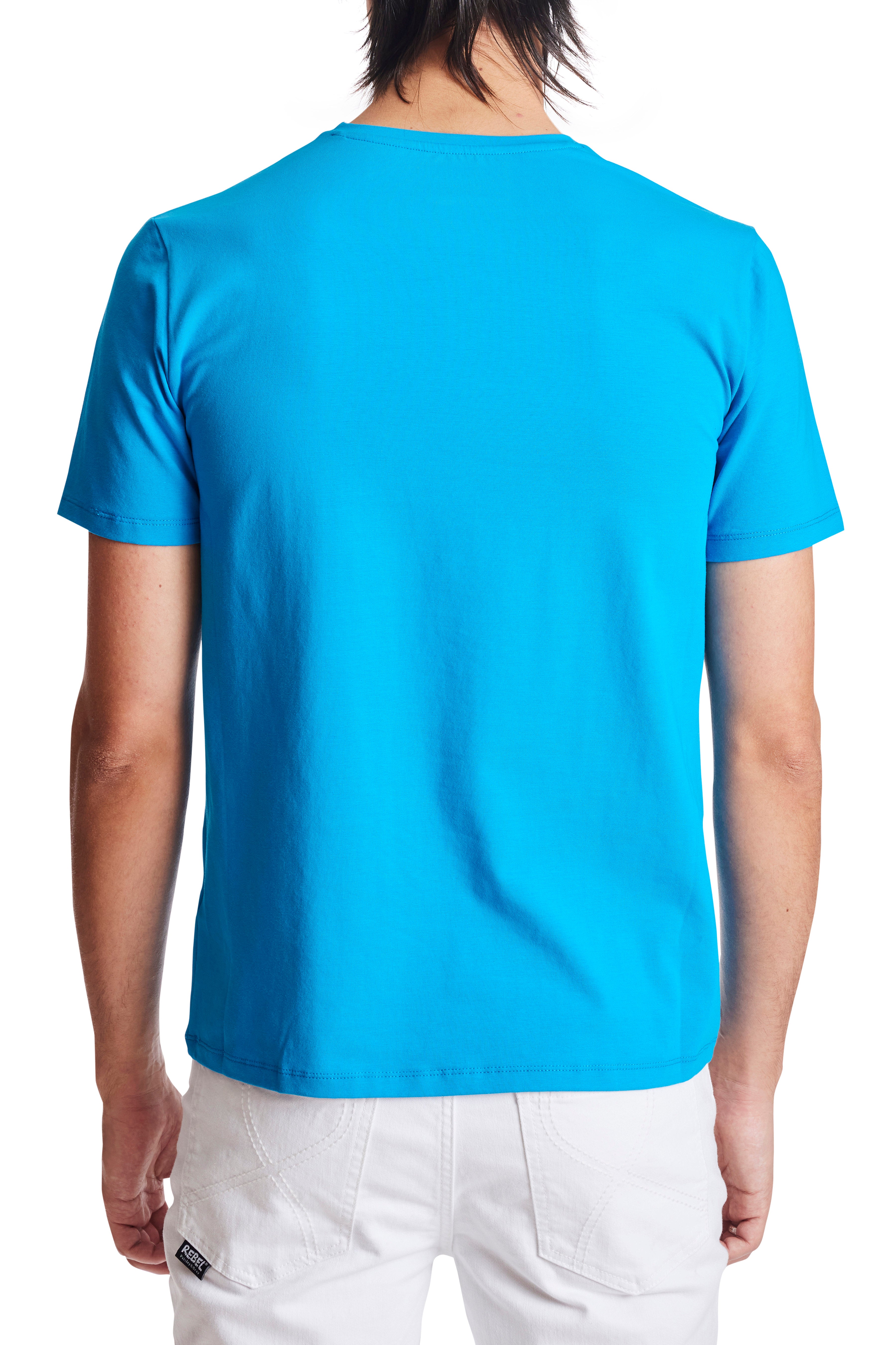 Lucas Crew T - Azure