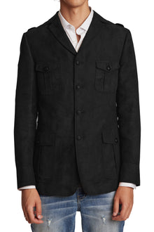  Earnest Utility Jacket - slim - Black