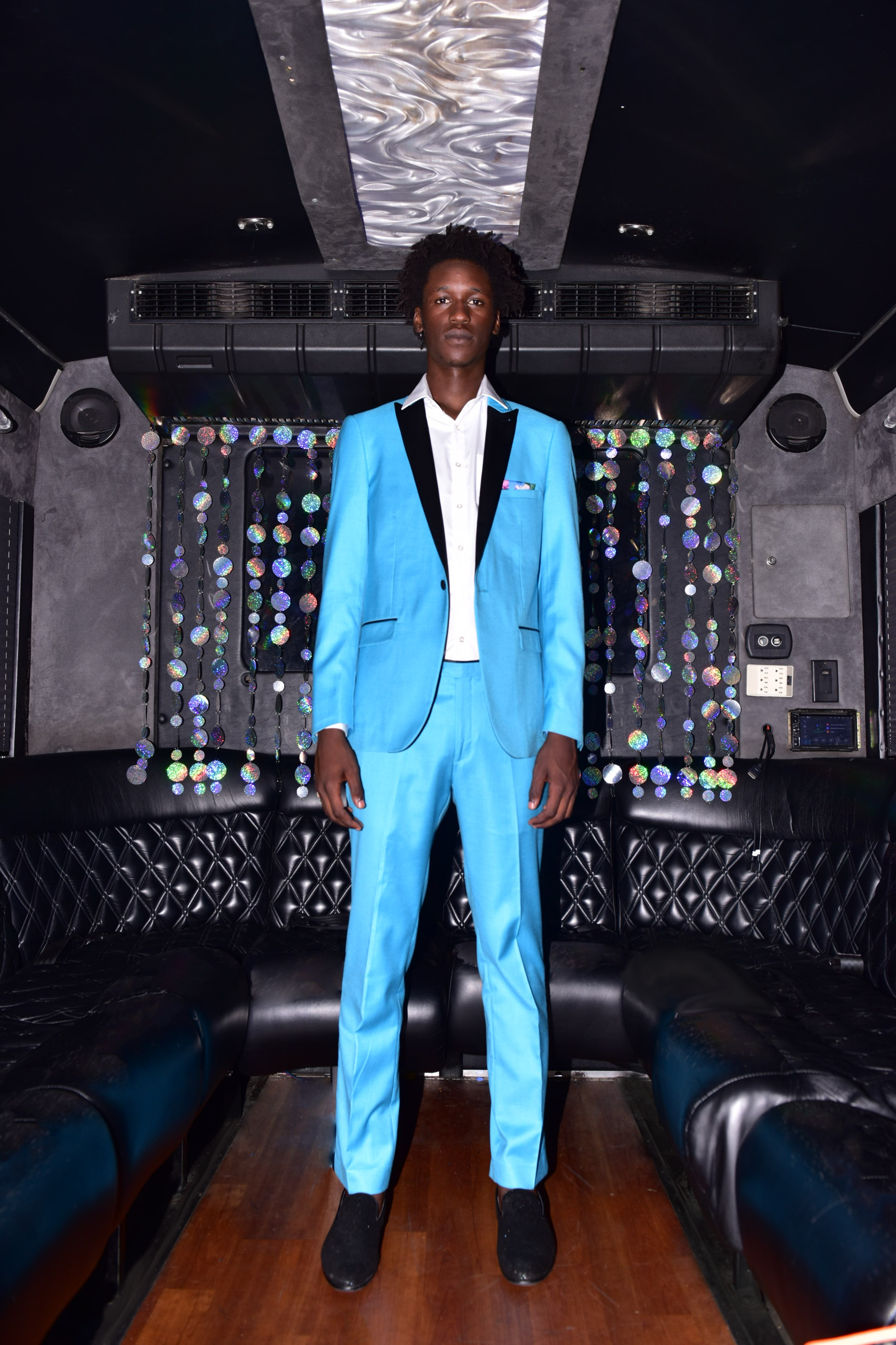 Grosvenor Peak Tux Jacket - slim - Turquoise