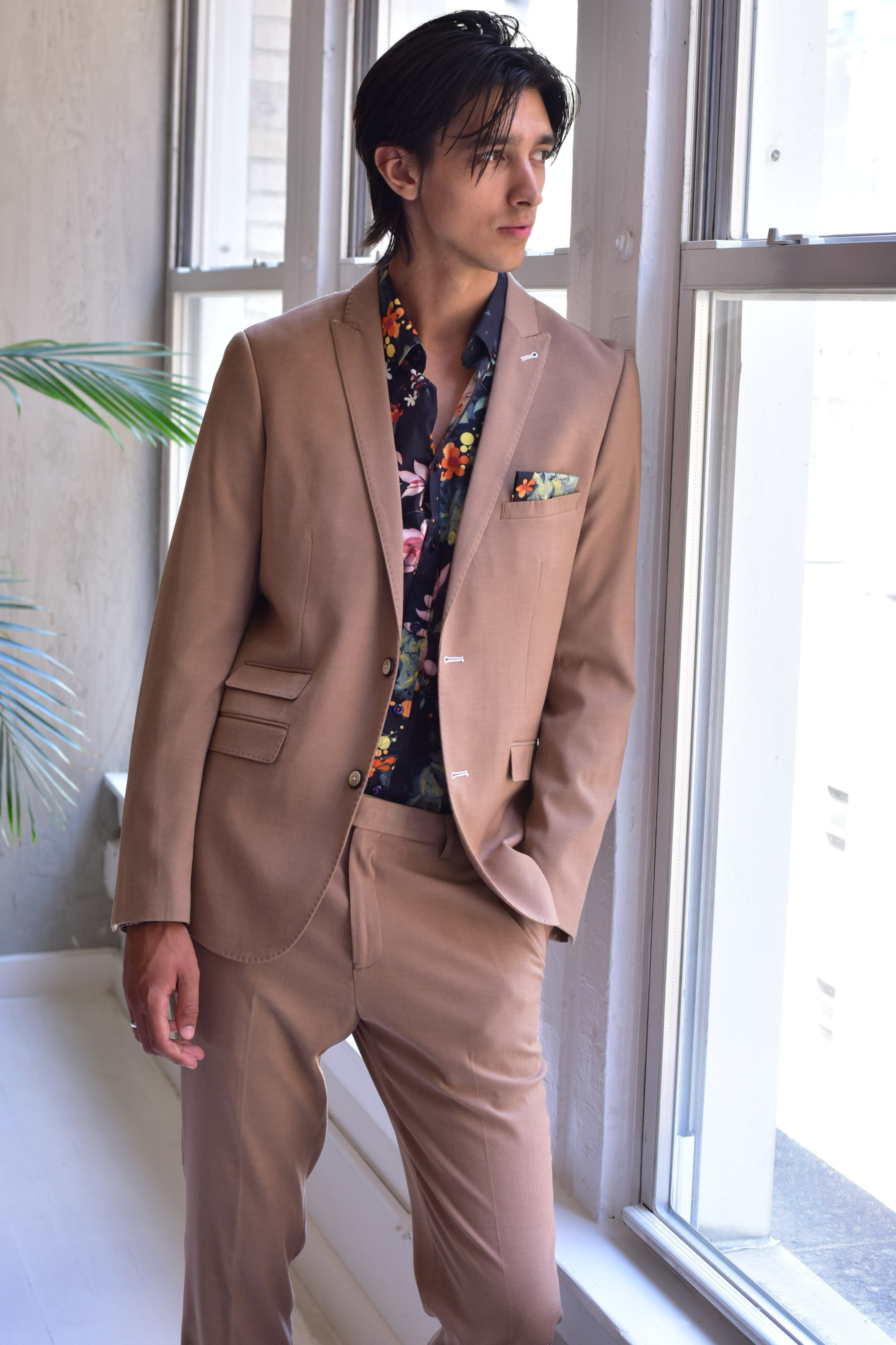 Ashton Peak Jacket - slim - Nutmeg