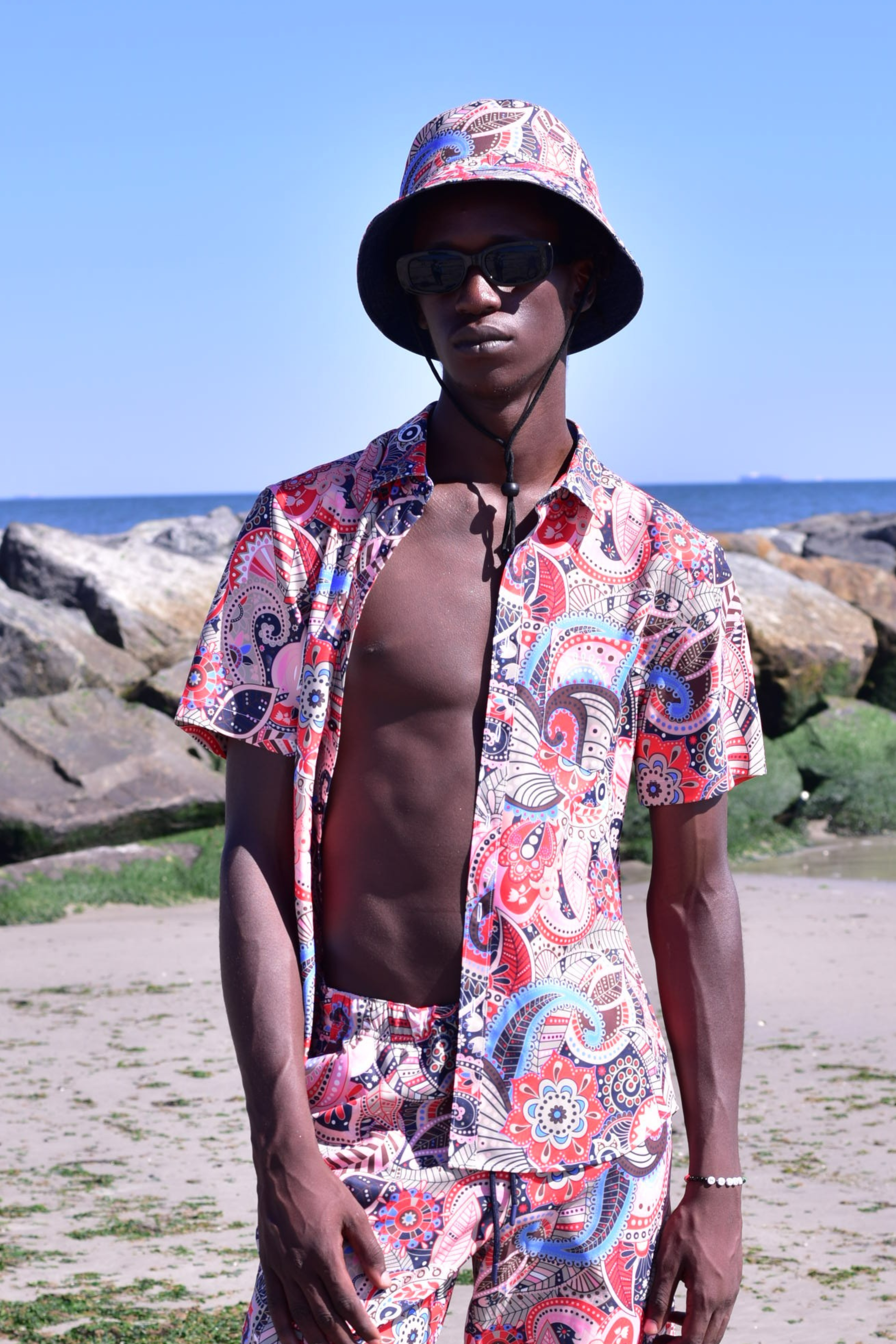 Soleil S/S Shirt - Pink Multi