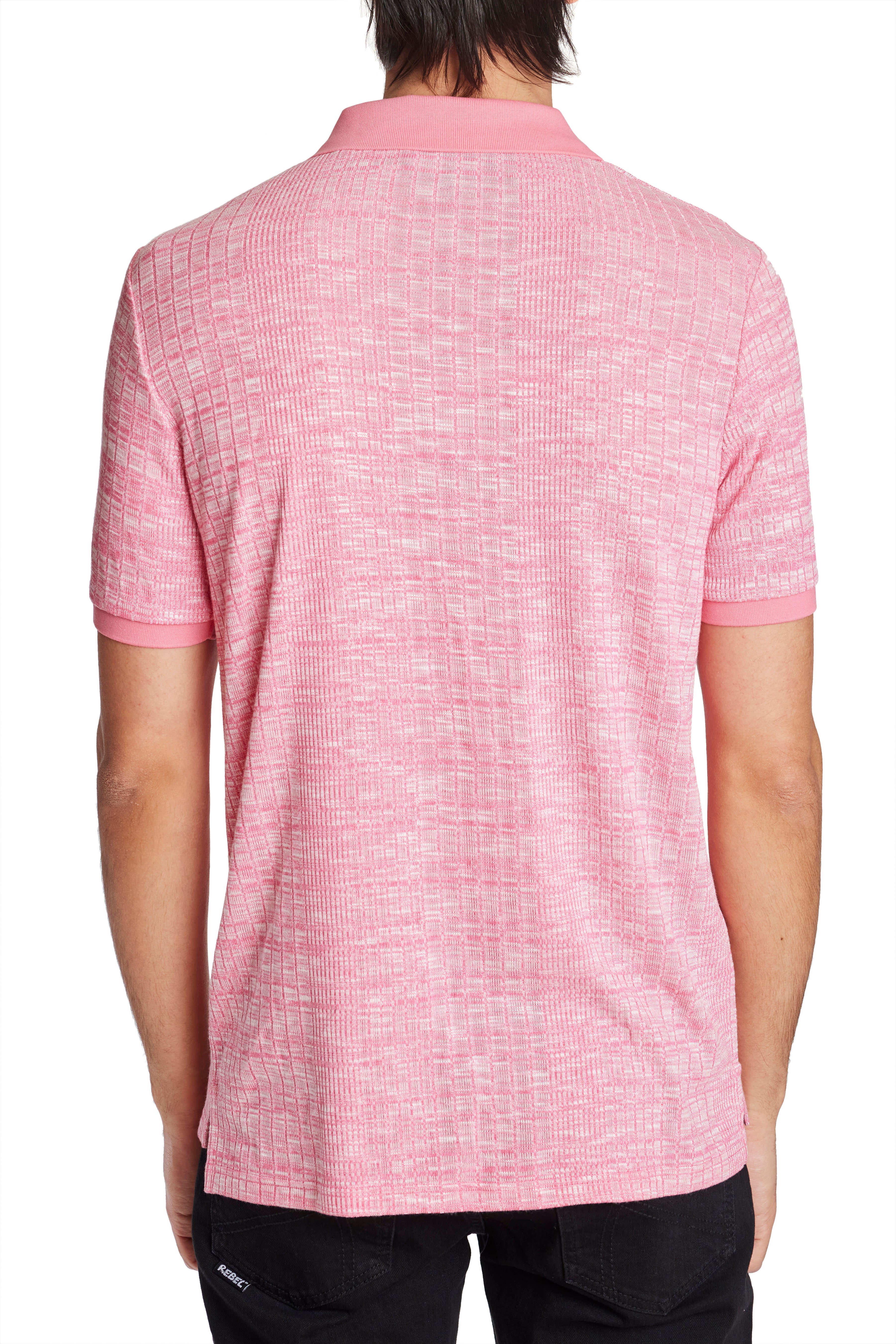 Funday Variegated Polo - Hot Pink