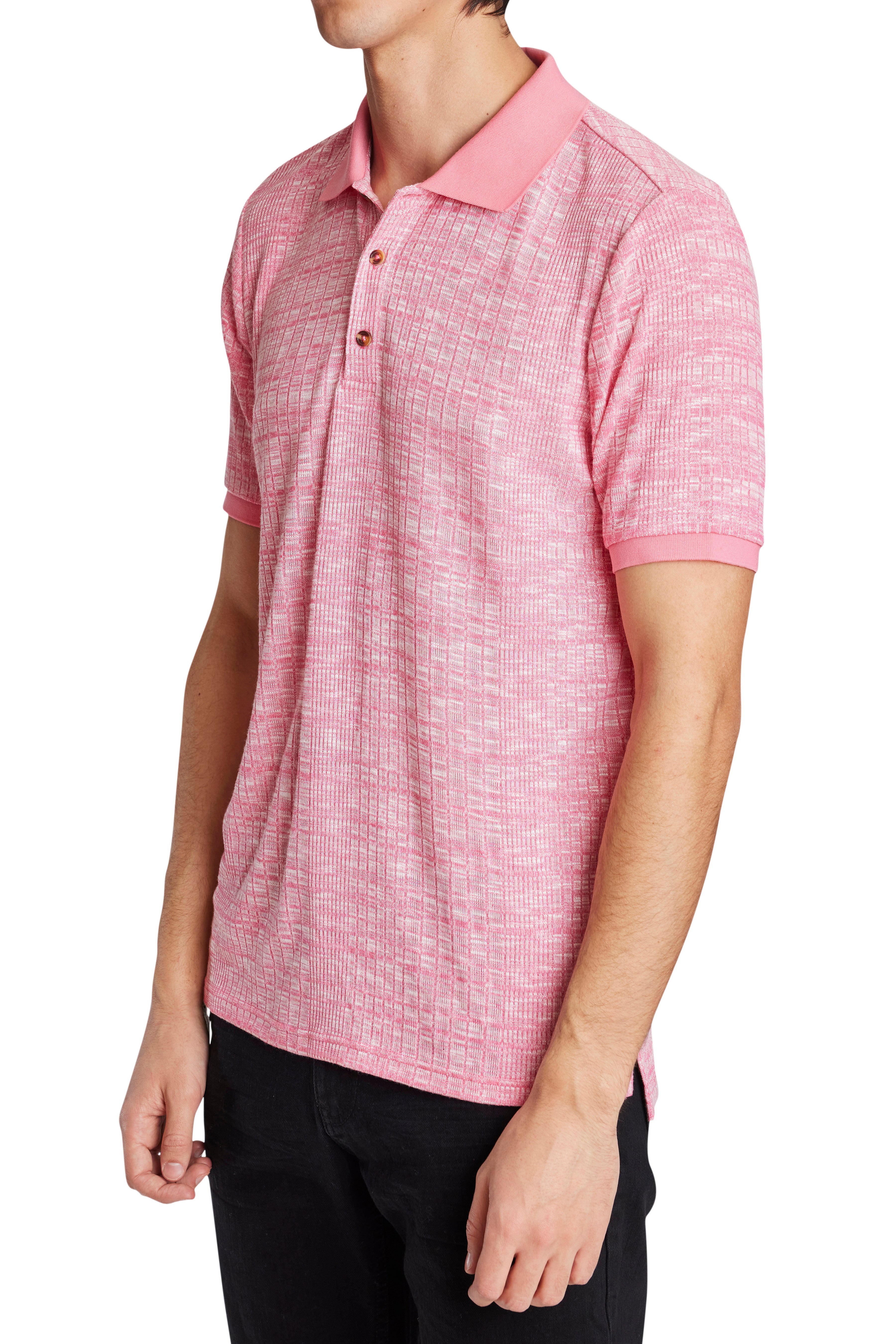 Funday Variegated Polo - Hot Pink