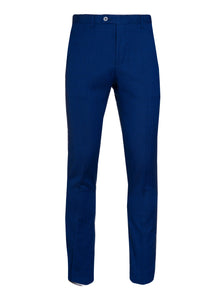  Downing Pants - slim - Cobalt Herringbone