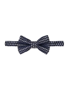  Bradley Woven Bowtie - Navy Flower