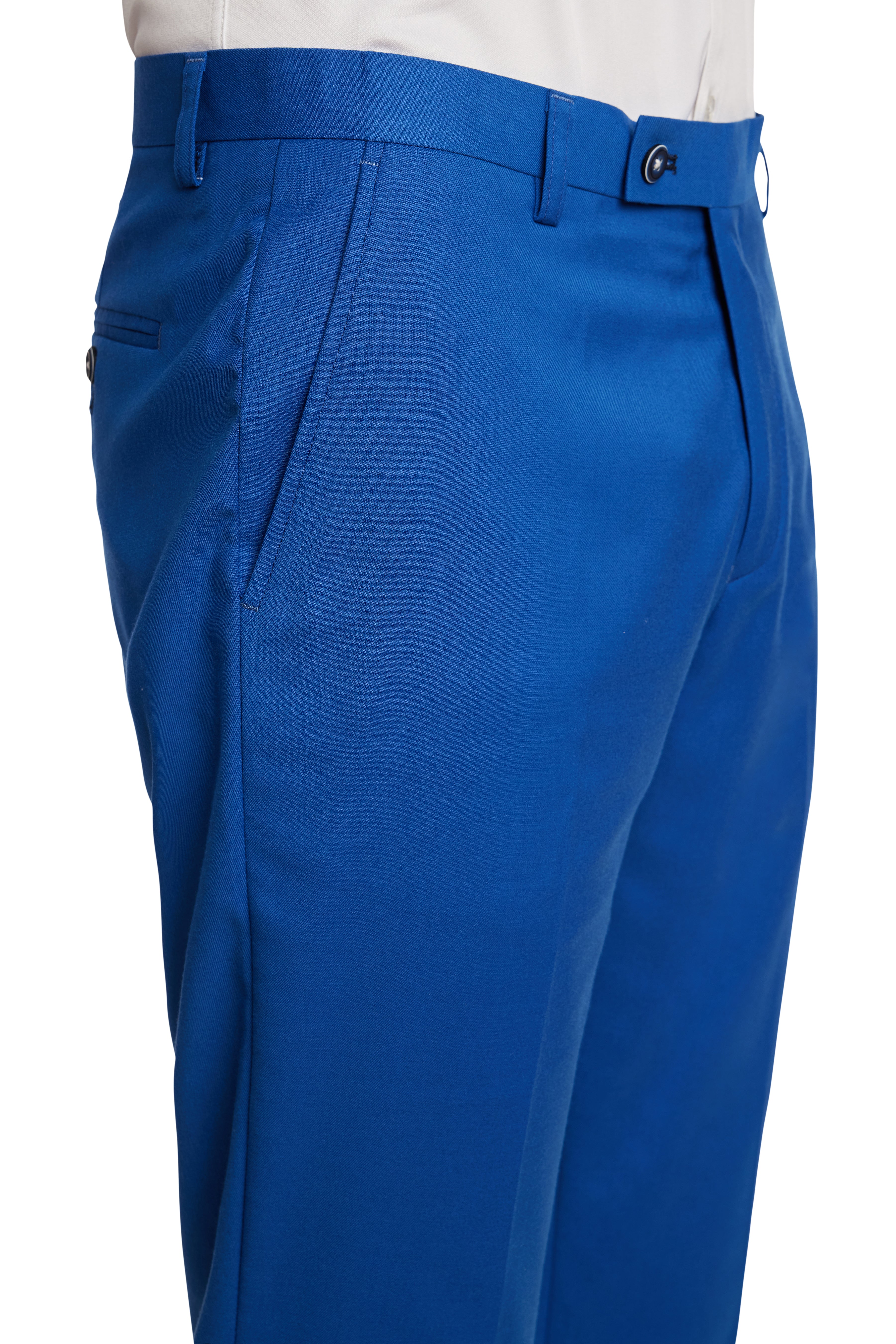 Downing Pants - slim - Bright Royal