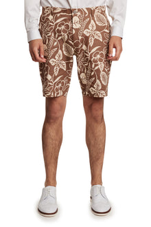  Felix Shorts - slim - Natural Brown Floral