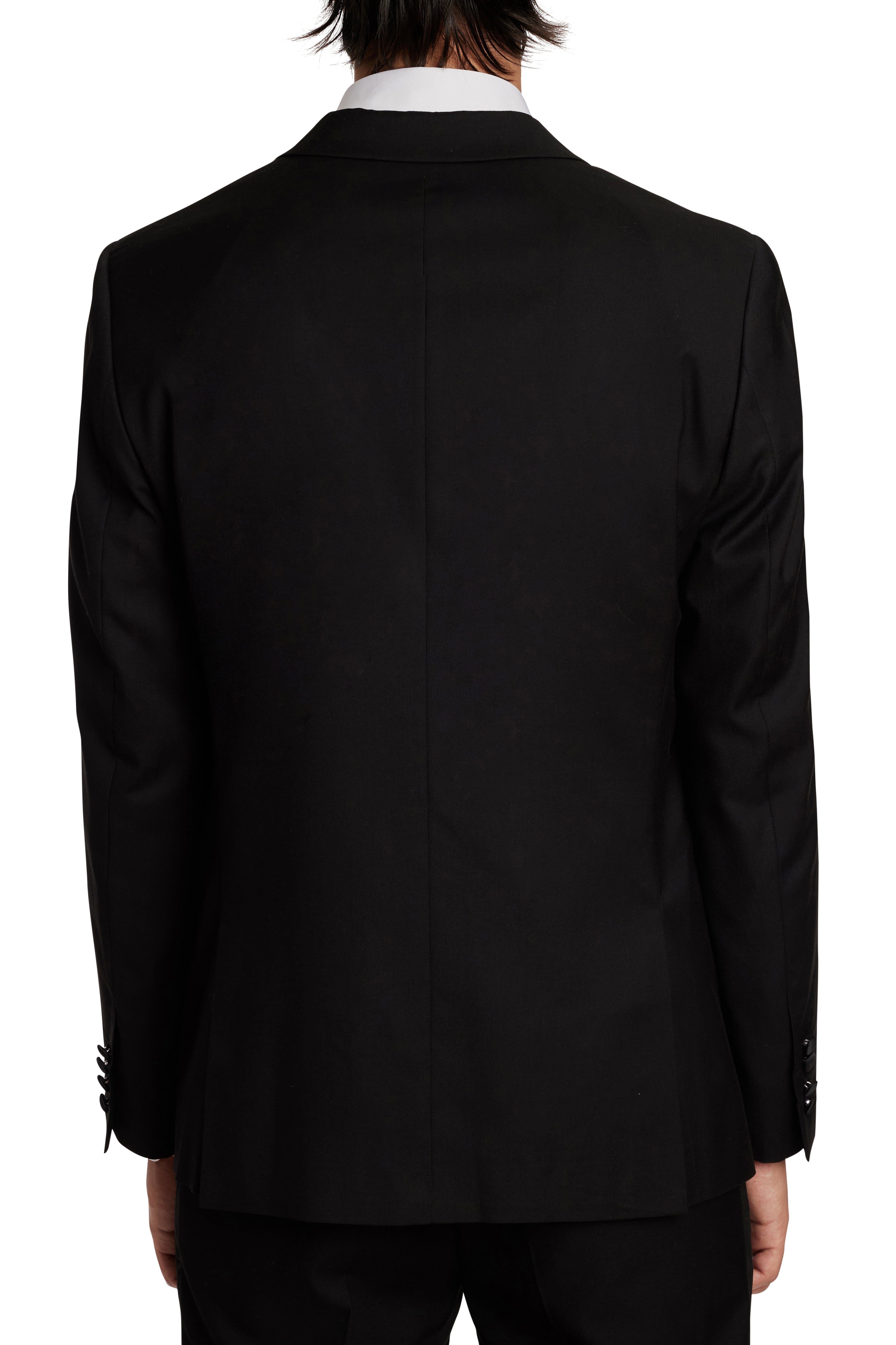 Grosvenor Peak Tux Jacket - slim - Black Stretch