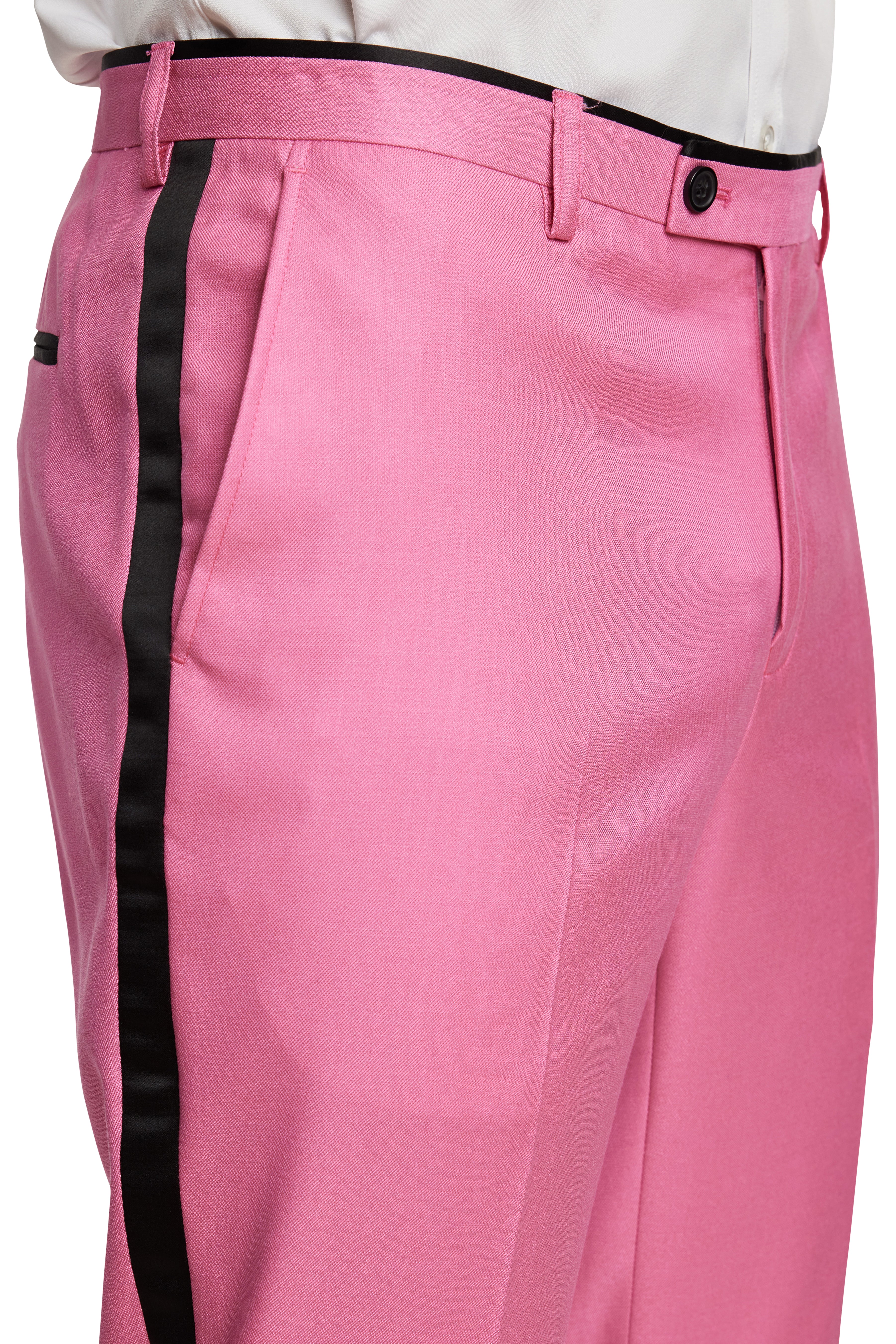 Sloane Tux Pants - slim - Hot Pink