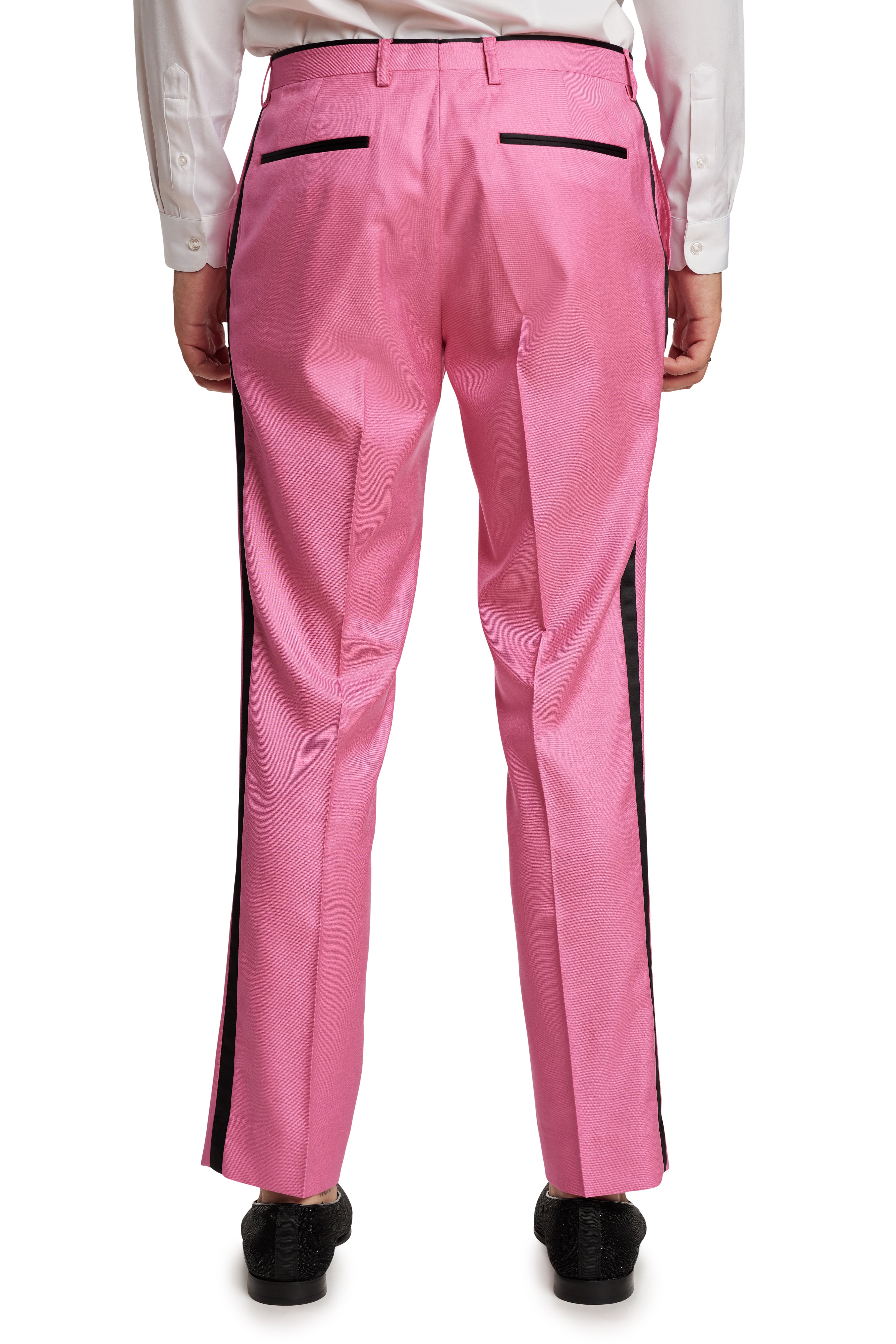 Sloane Tux Pants - slim - Hot Pink