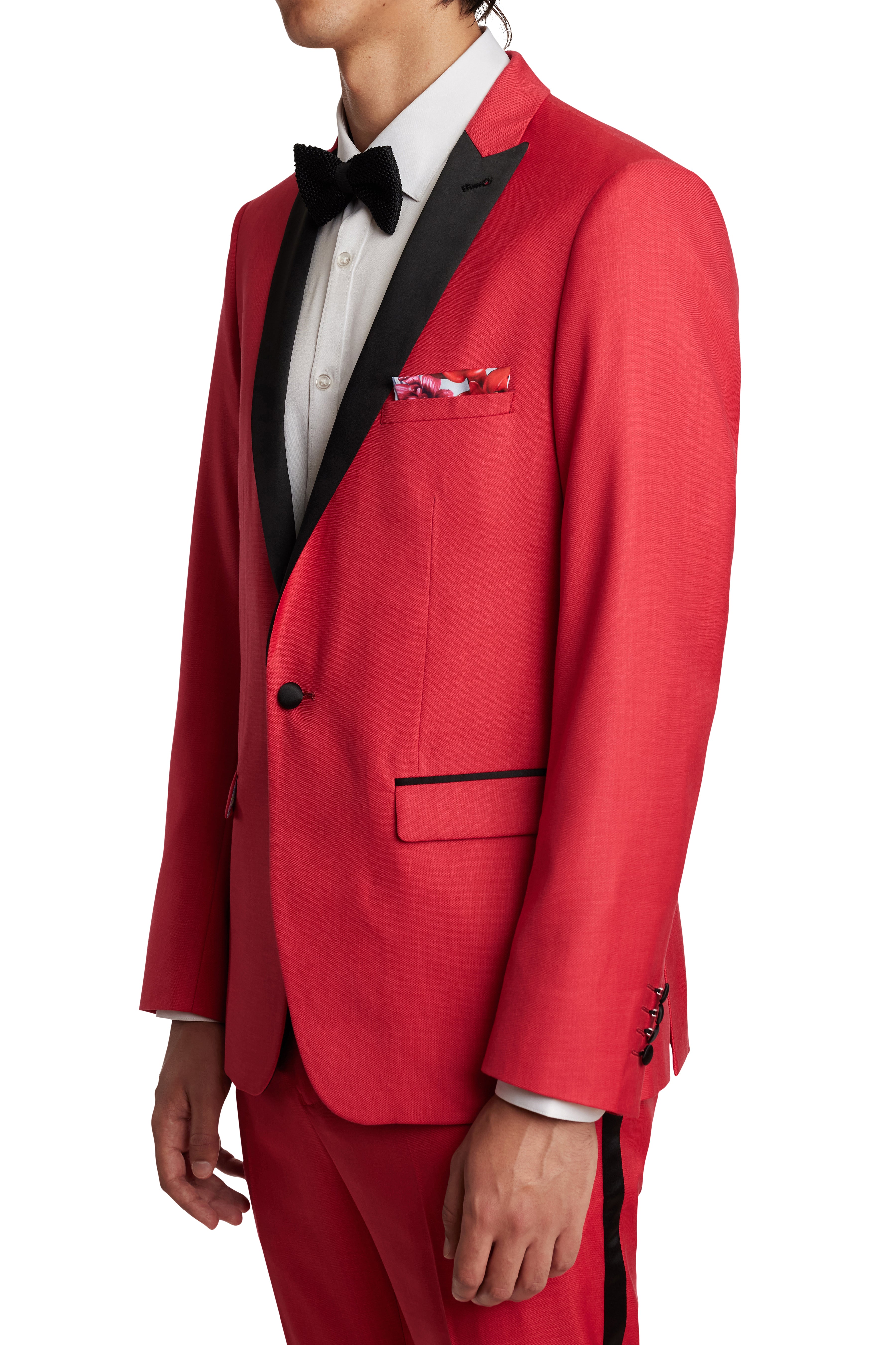 Grosvenor Peak Tux Jacket - slim - Really Red