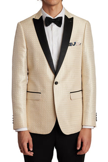  Grosvenor Peak Tux Jacket - slim - Golden Dream