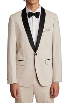 Grosvenor Peak Tux Jacket - slim - Beige