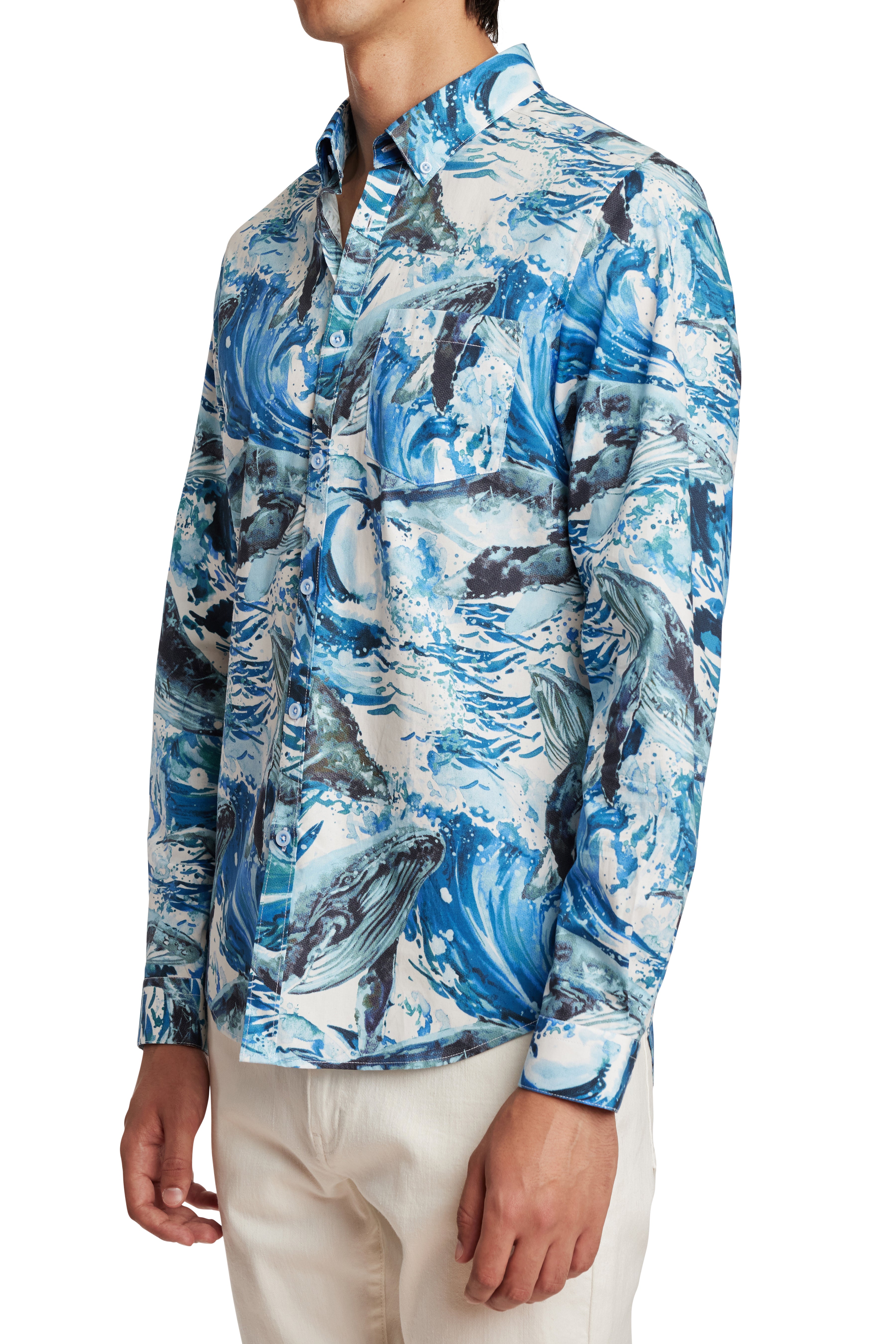 Brian Button Down Shirt - Whaler