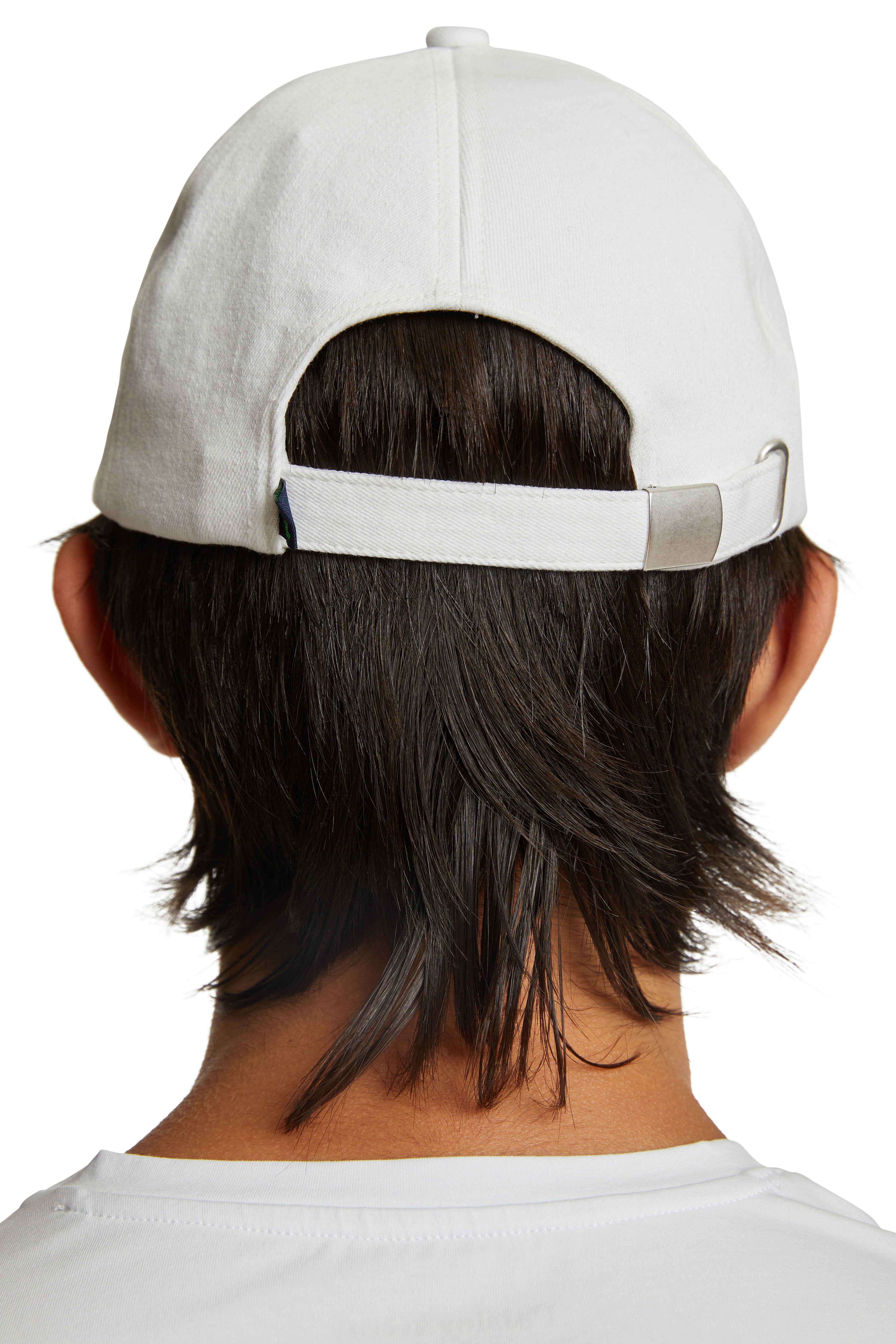 Colin Baseball Cap - White Denim