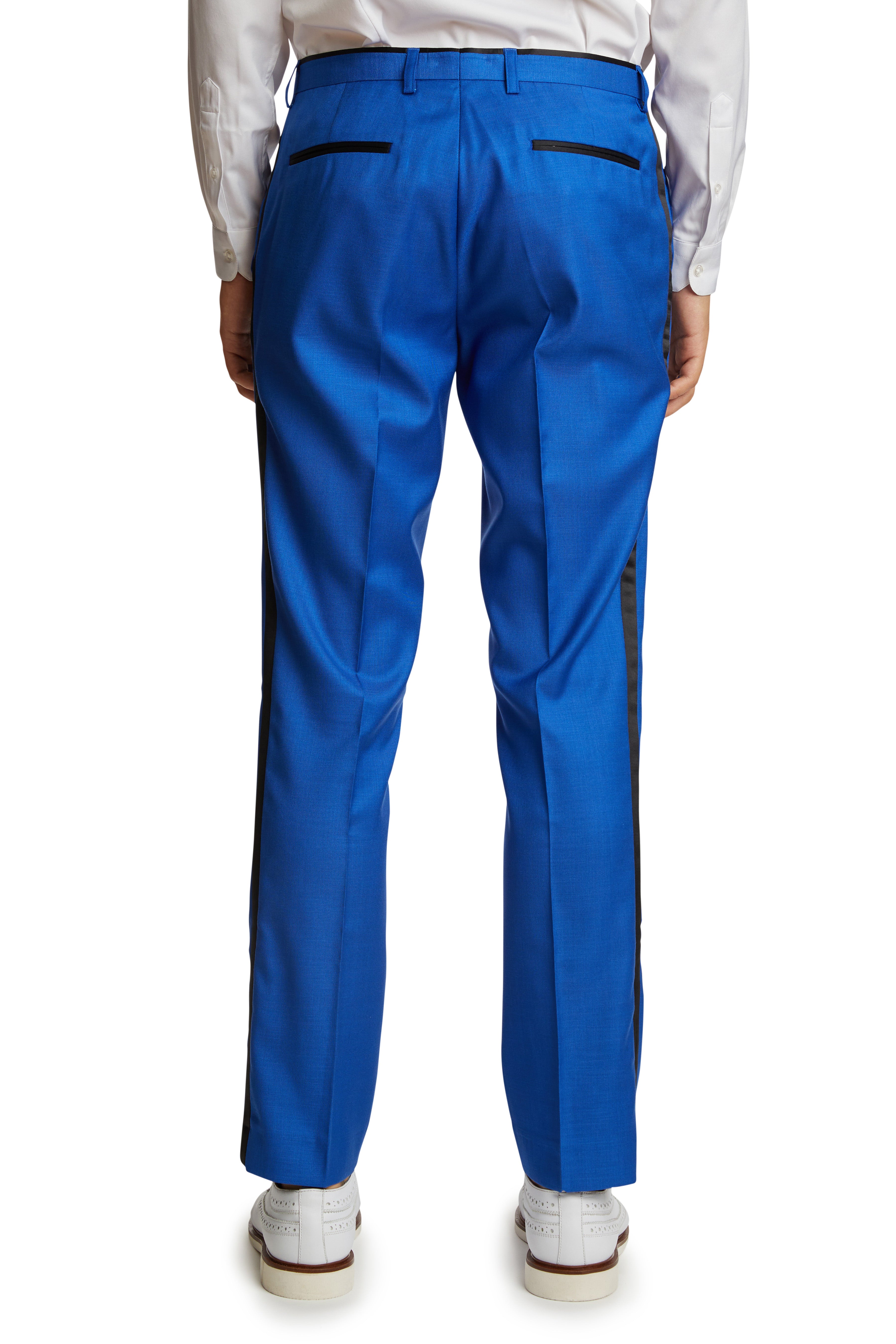 Sloane Tux Pants - slim - Royal Blue