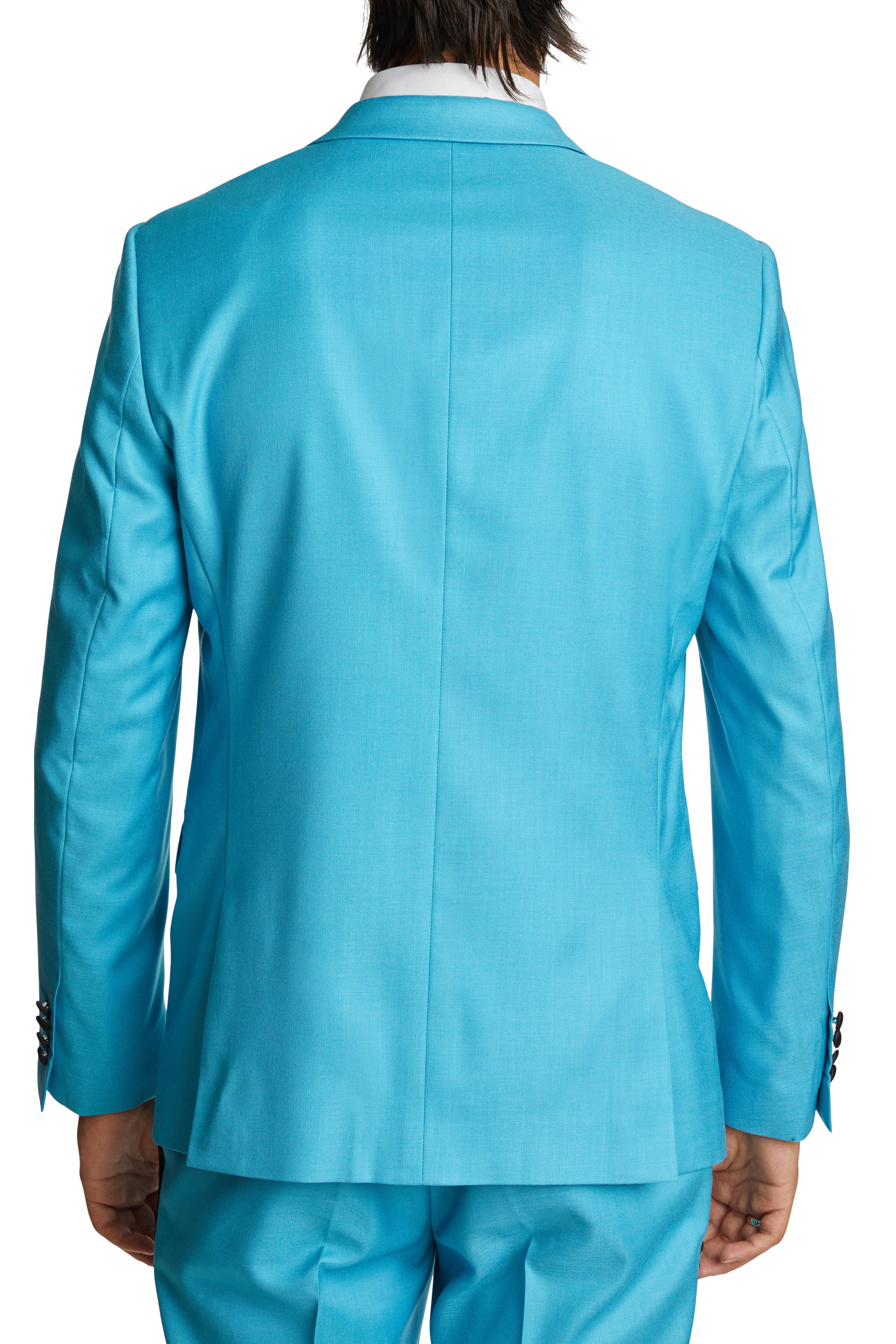 Grosvenor Peak Tux Jacket - slim - Turquoise