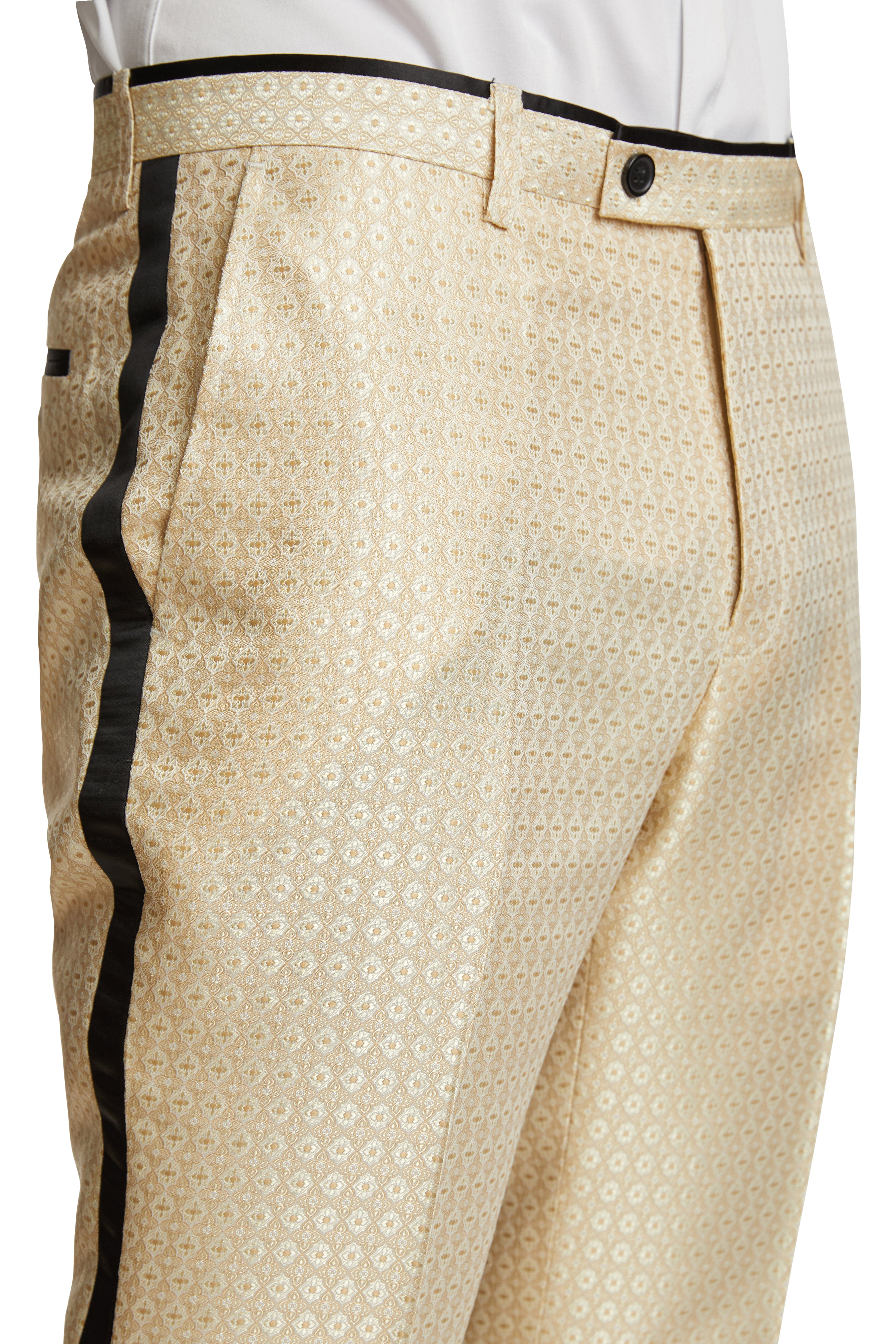 Sloane Tux Pants - slim - Golden Dream