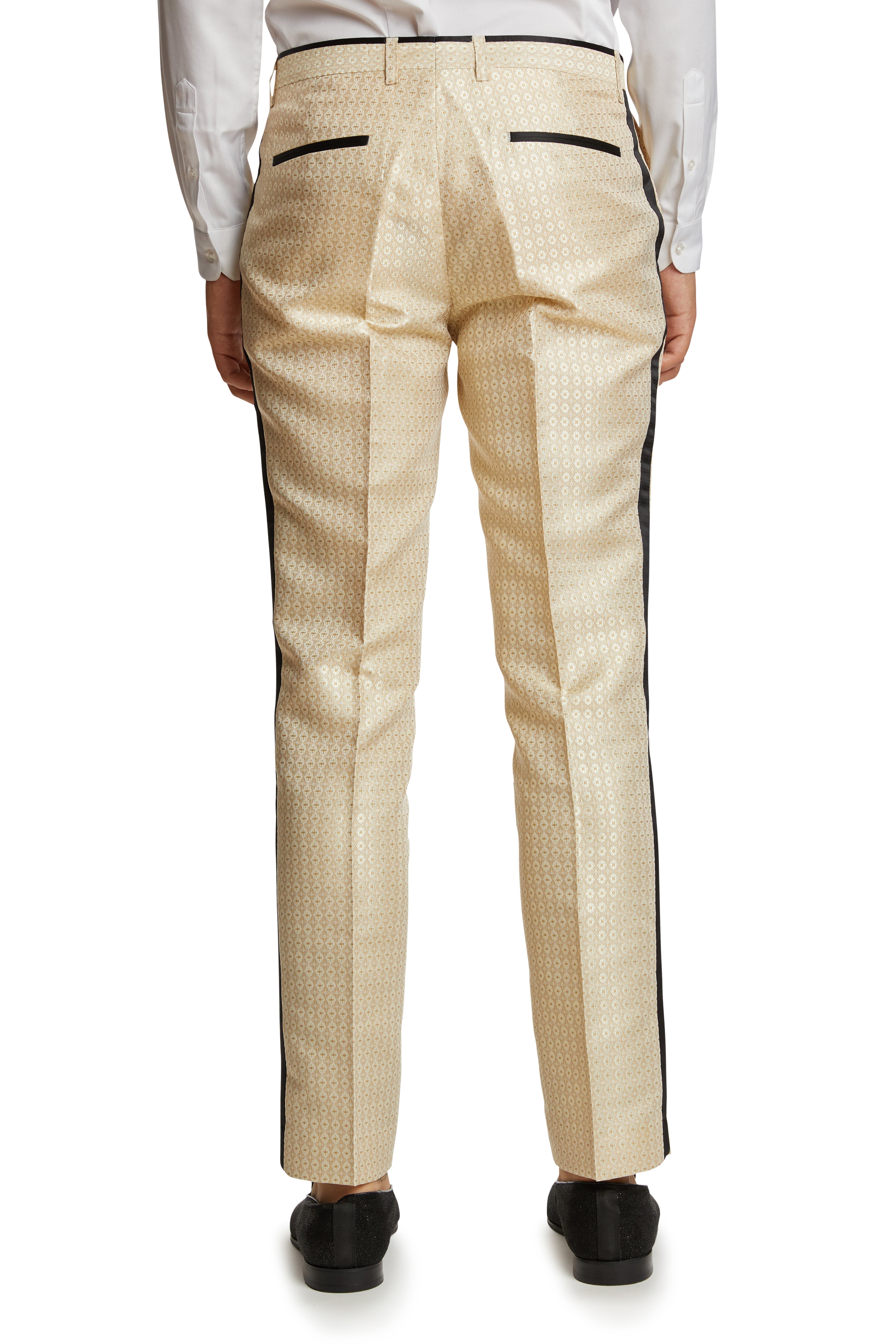 Sloane Tux Pants - slim - Golden Dream