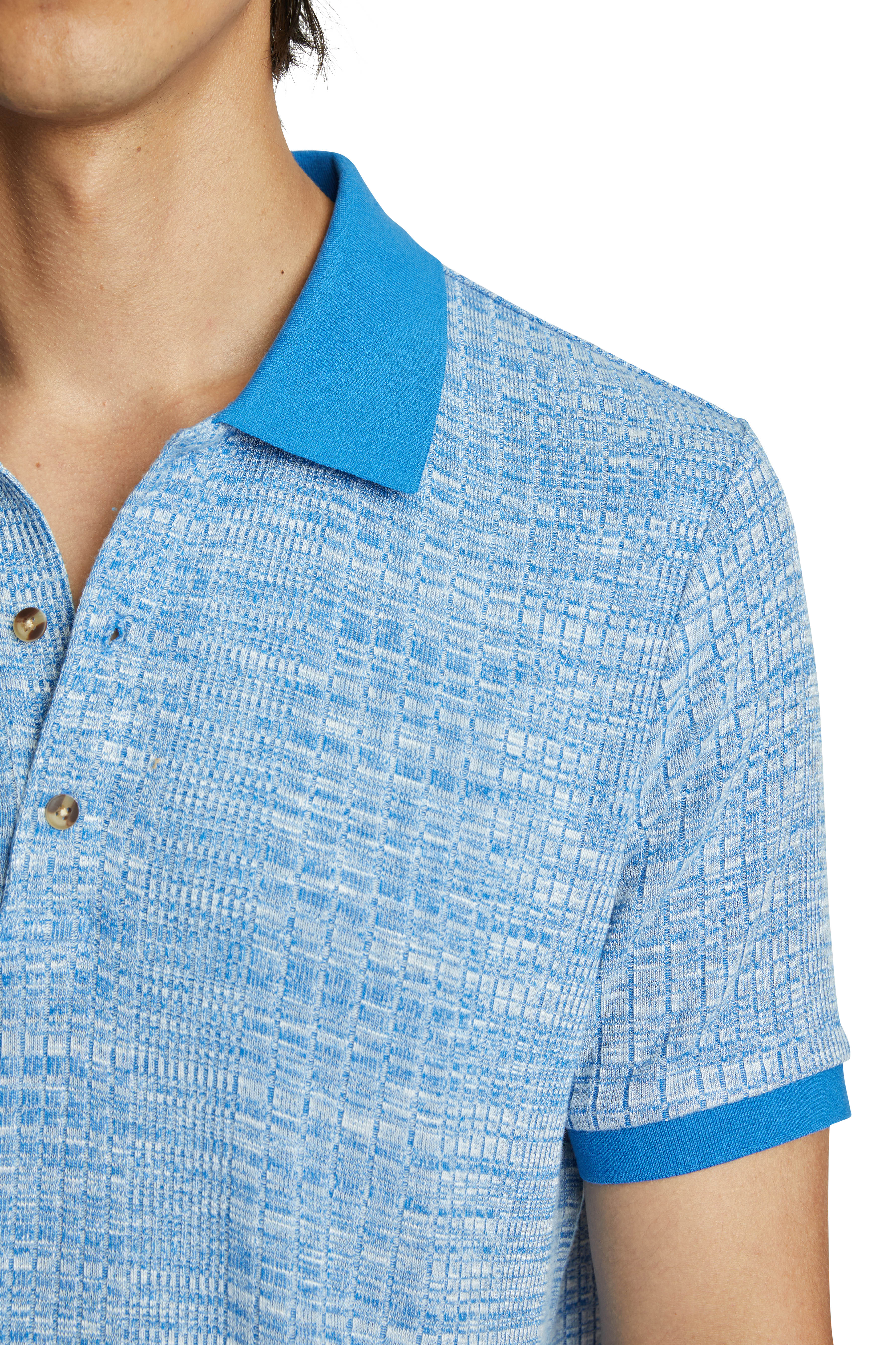Funday Variegated Polo - Royal Blue