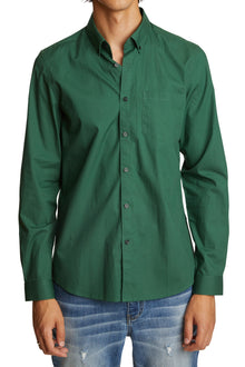  Brian Button Down Shirt - Greenery