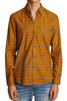  Brian Button Down Shirt - Cider