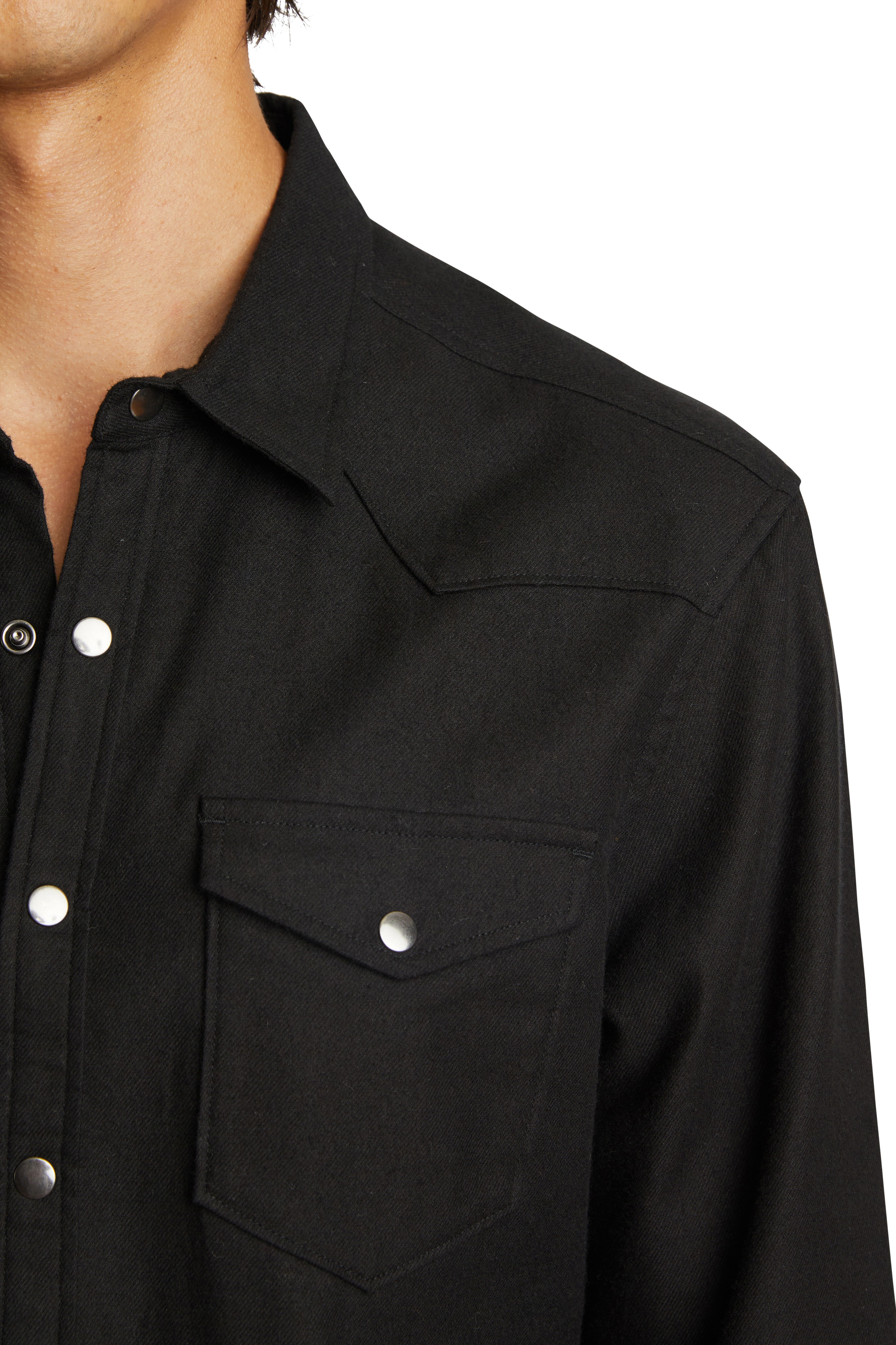 Western Sport Shirt - Black