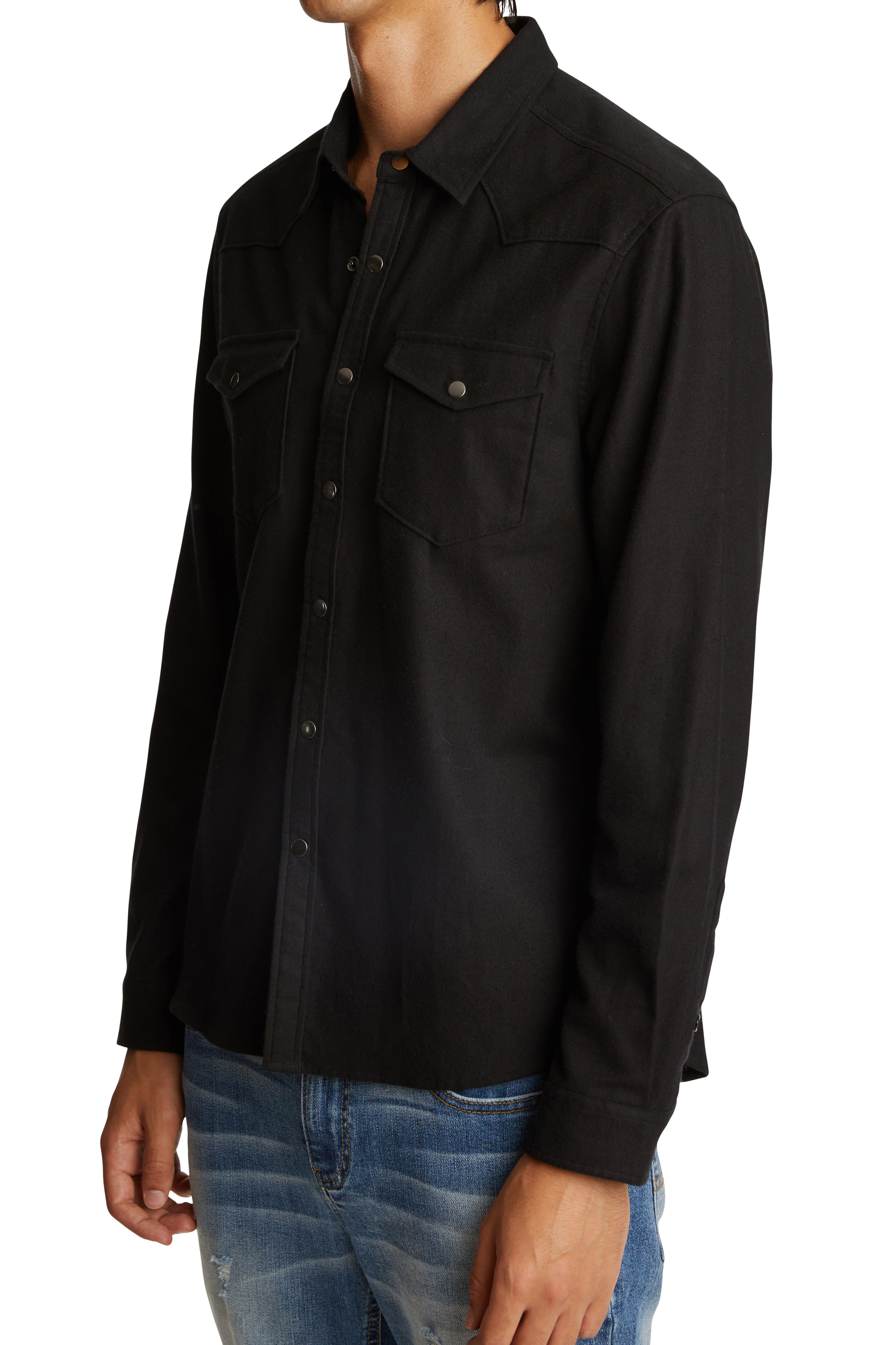 Western Sport Shirt - Black