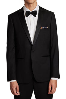  Grosvenor Peak Tuxedo Jacket - Slim - Classic Black