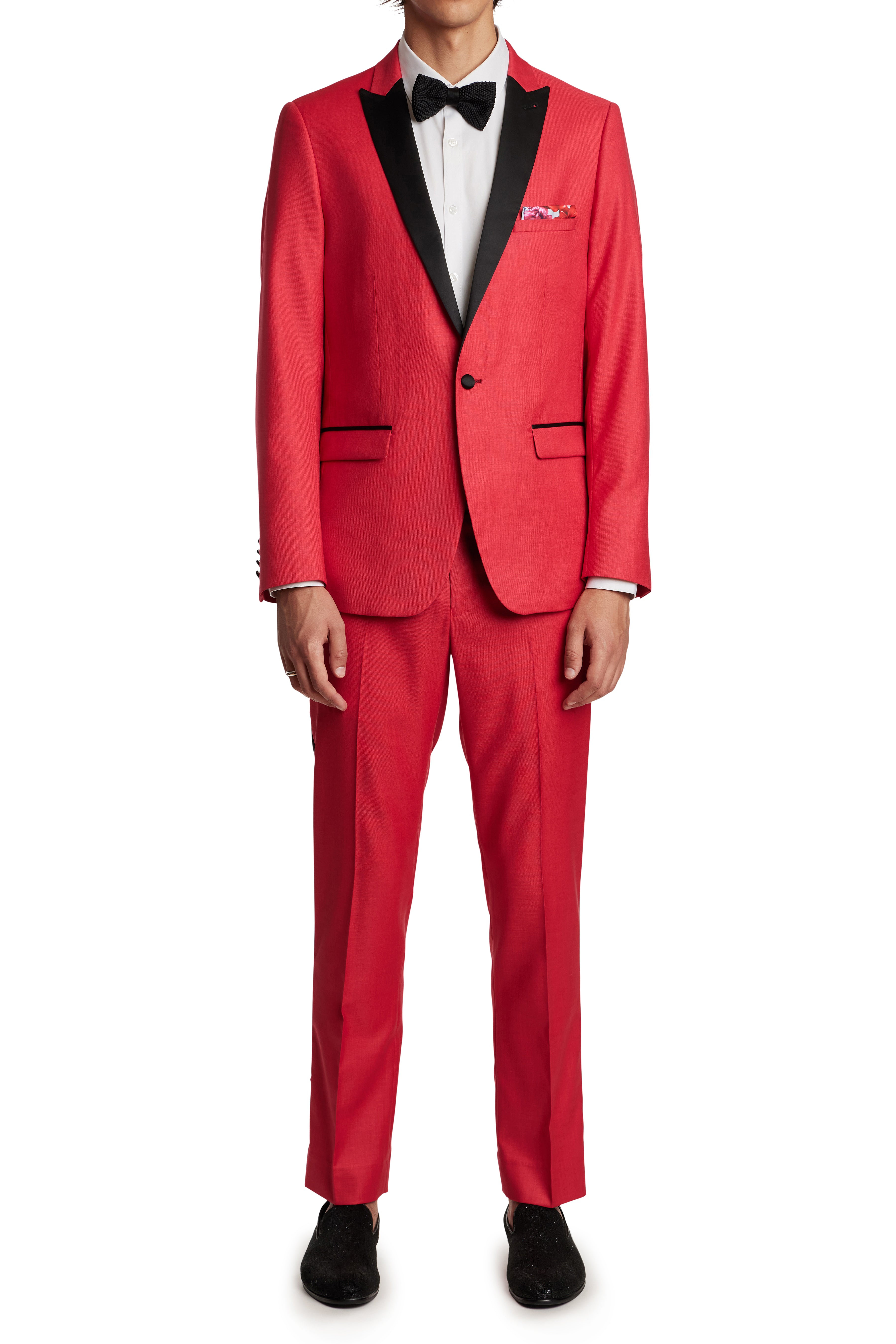 Grosvenor Peak Tux Jacket - slim - Really Red