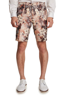  Felix Shorts - slim - Brwn Cream Floral