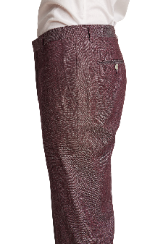 Downing Pants - slim - Mulberry