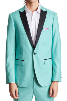  Grosvenor Peak Tux Jacket - slim - Minted Green