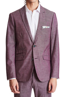  Ashton Peak Jacket - slim - Mulberry