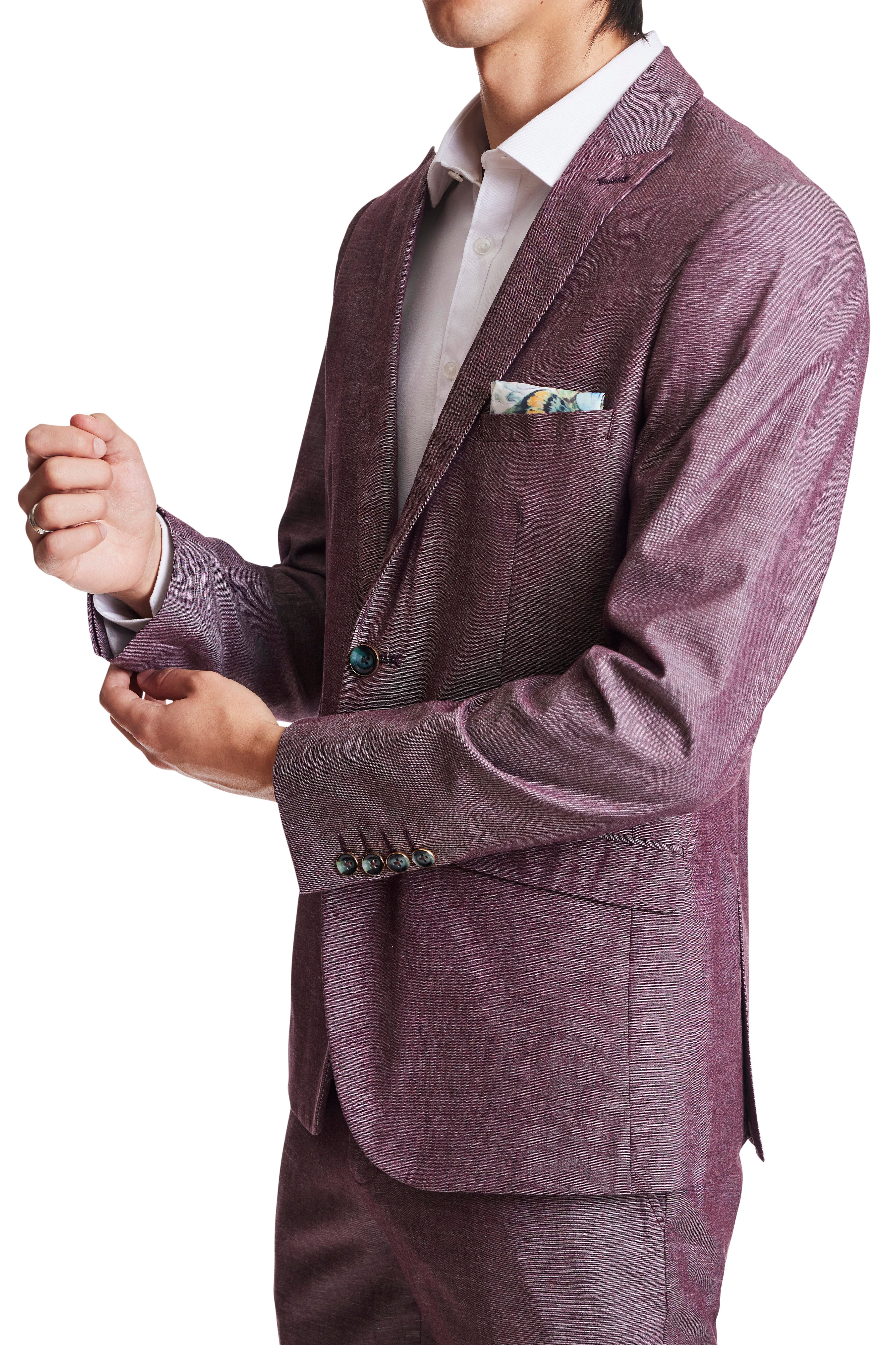 Ashton Peak Jacket - slim - Mulberry