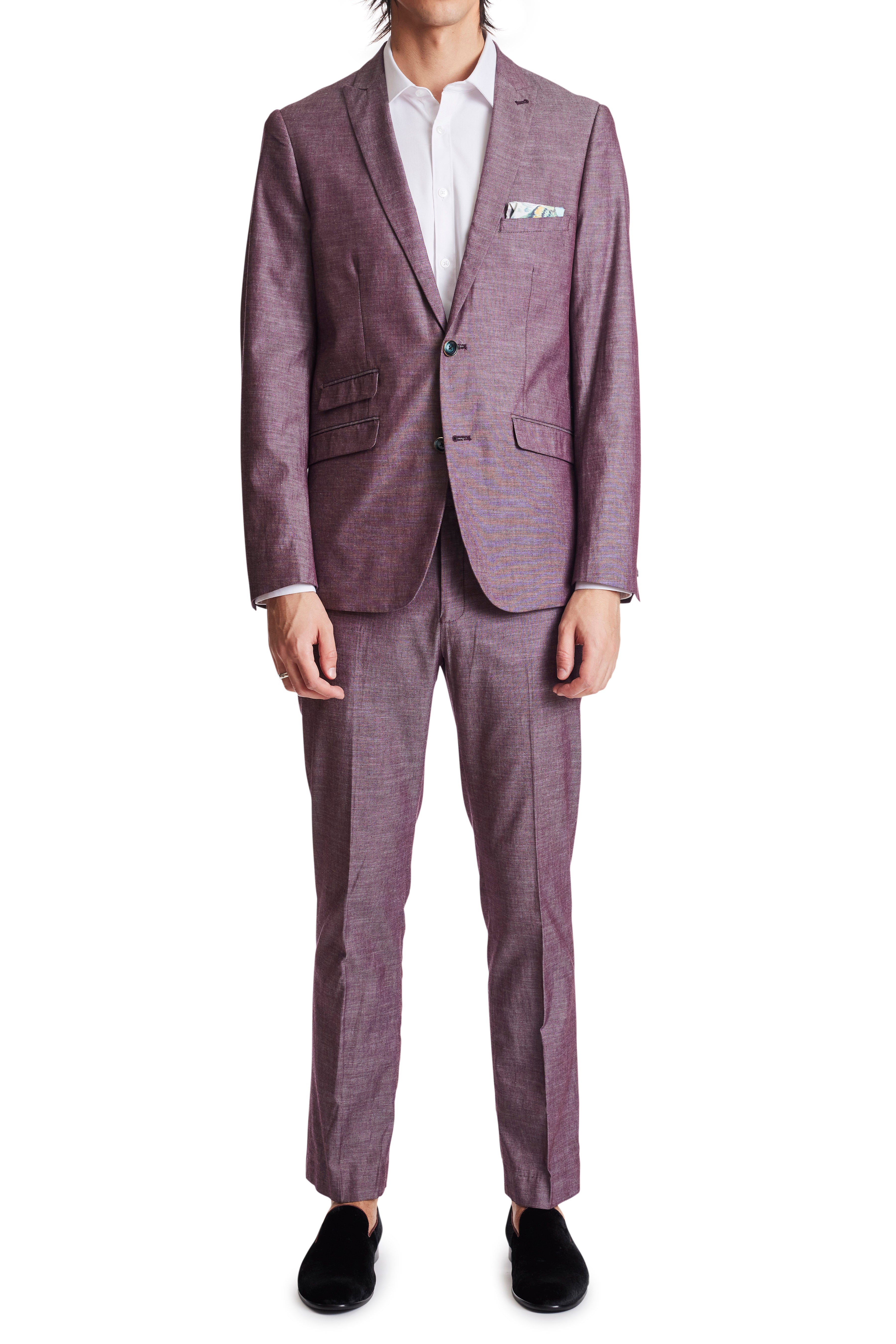 Ashton Peak Jacket - slim - Mulberry