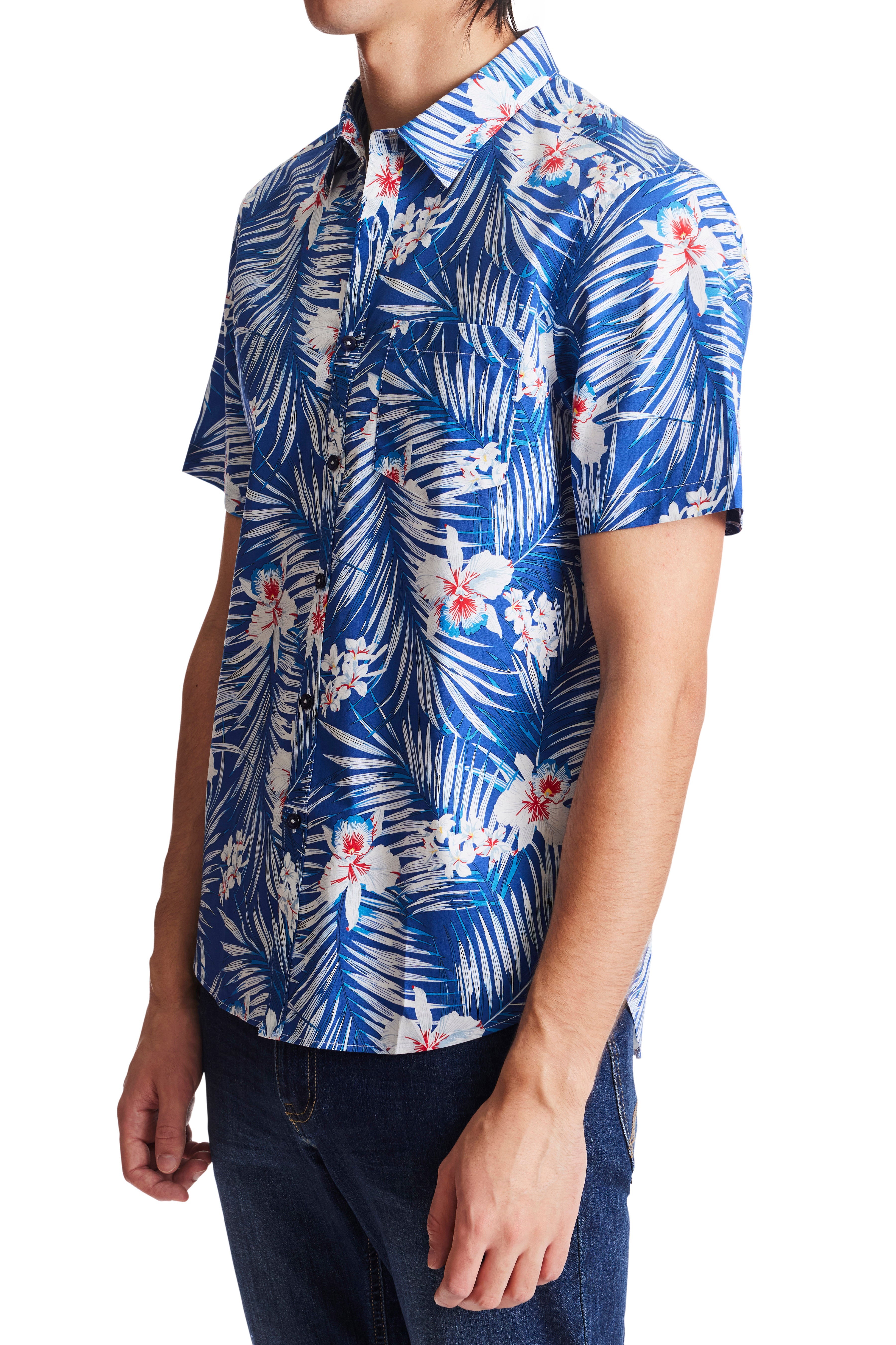 Soleil S/S Shirt - Hawaiian Floral
