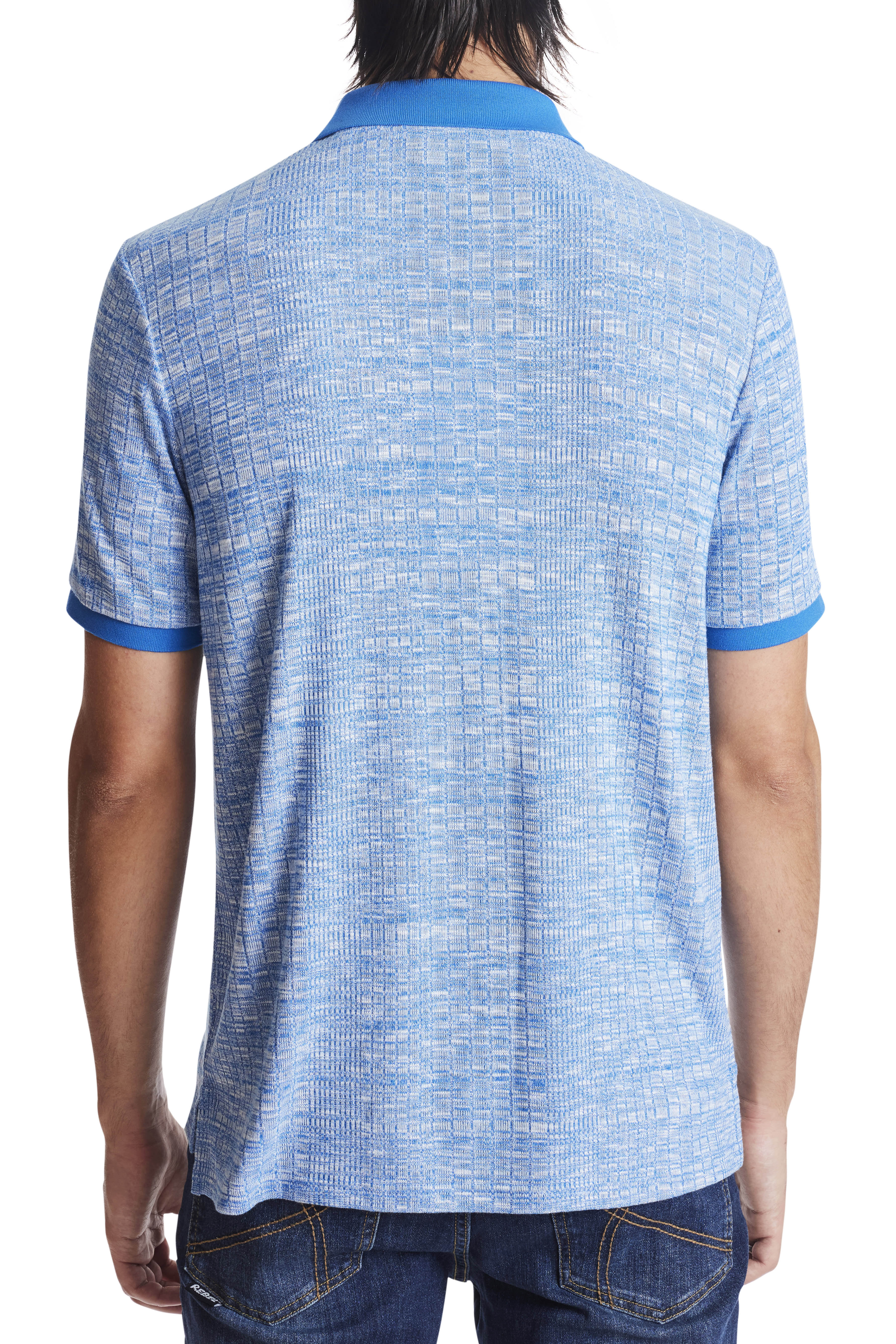 Funday Variegated Polo - Royal Blue