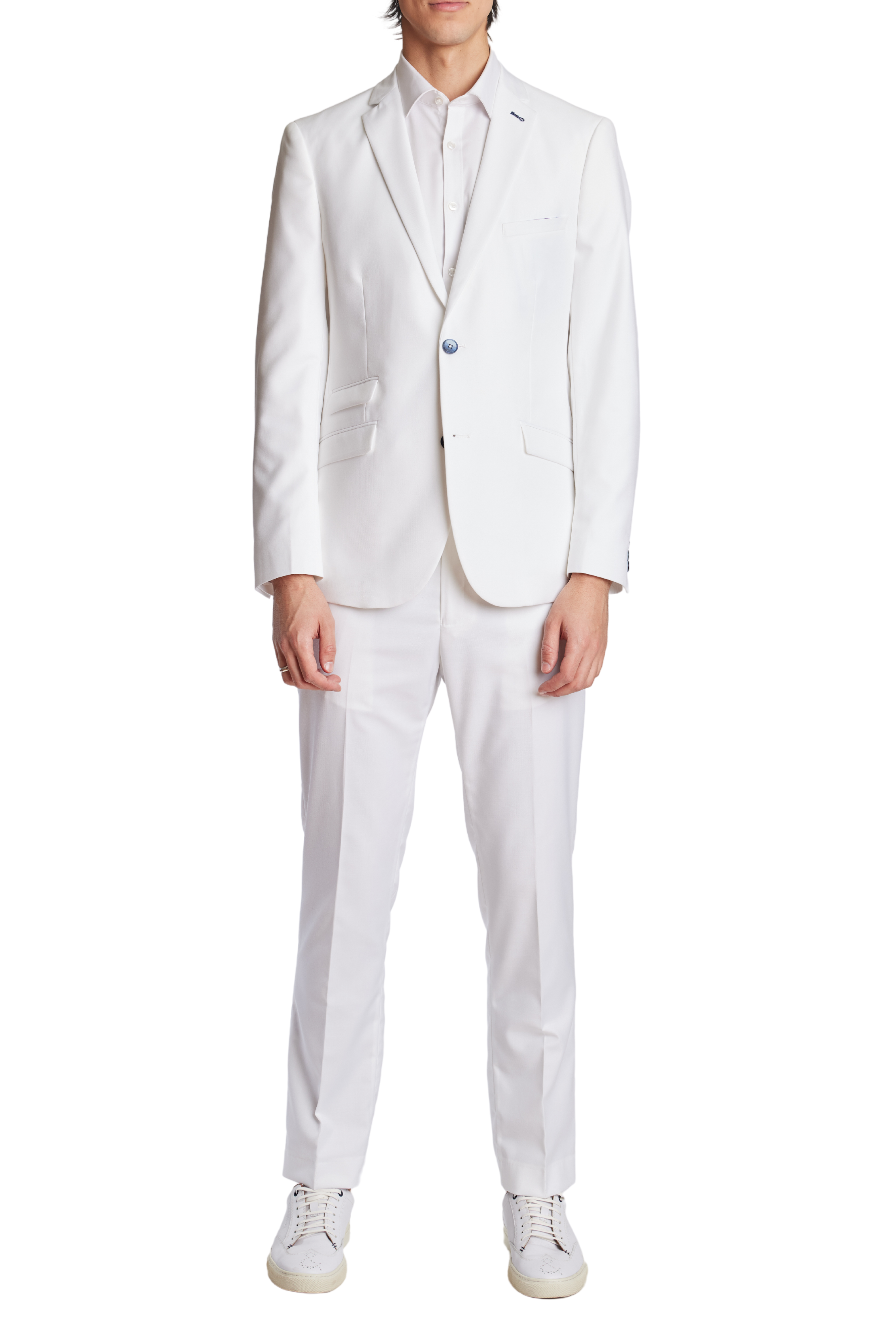 dover notch jacket - slim - new white
